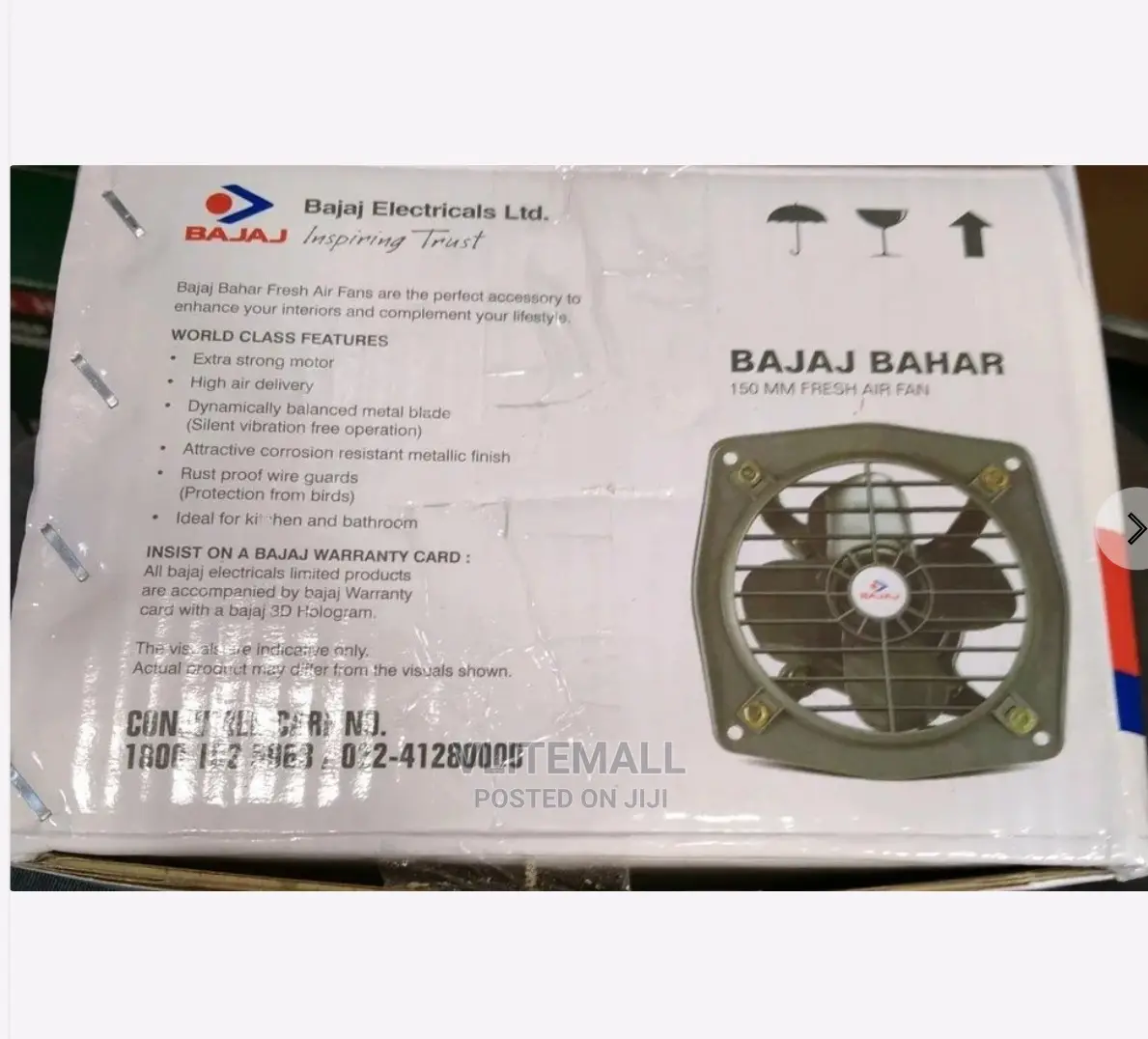Bajaj Exhaust Fan 225mm