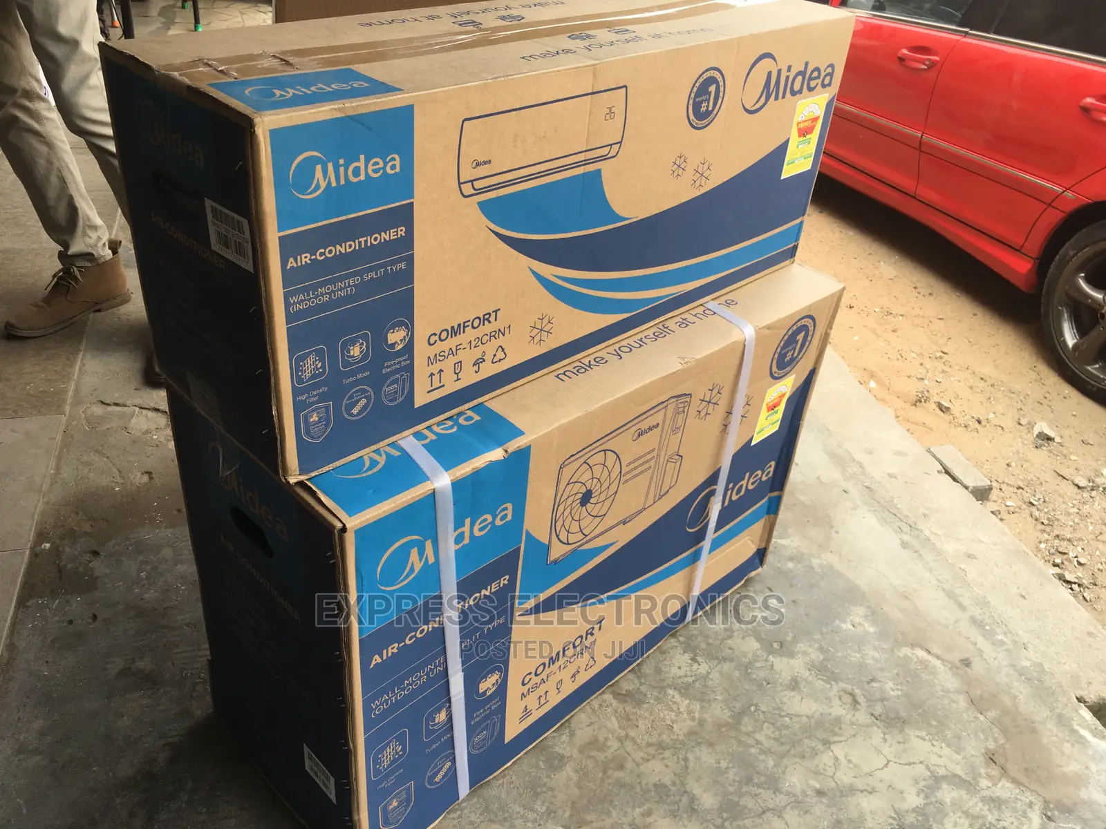 2.5hp Split Inverter Essential Midea Eco Modern Comfort Air