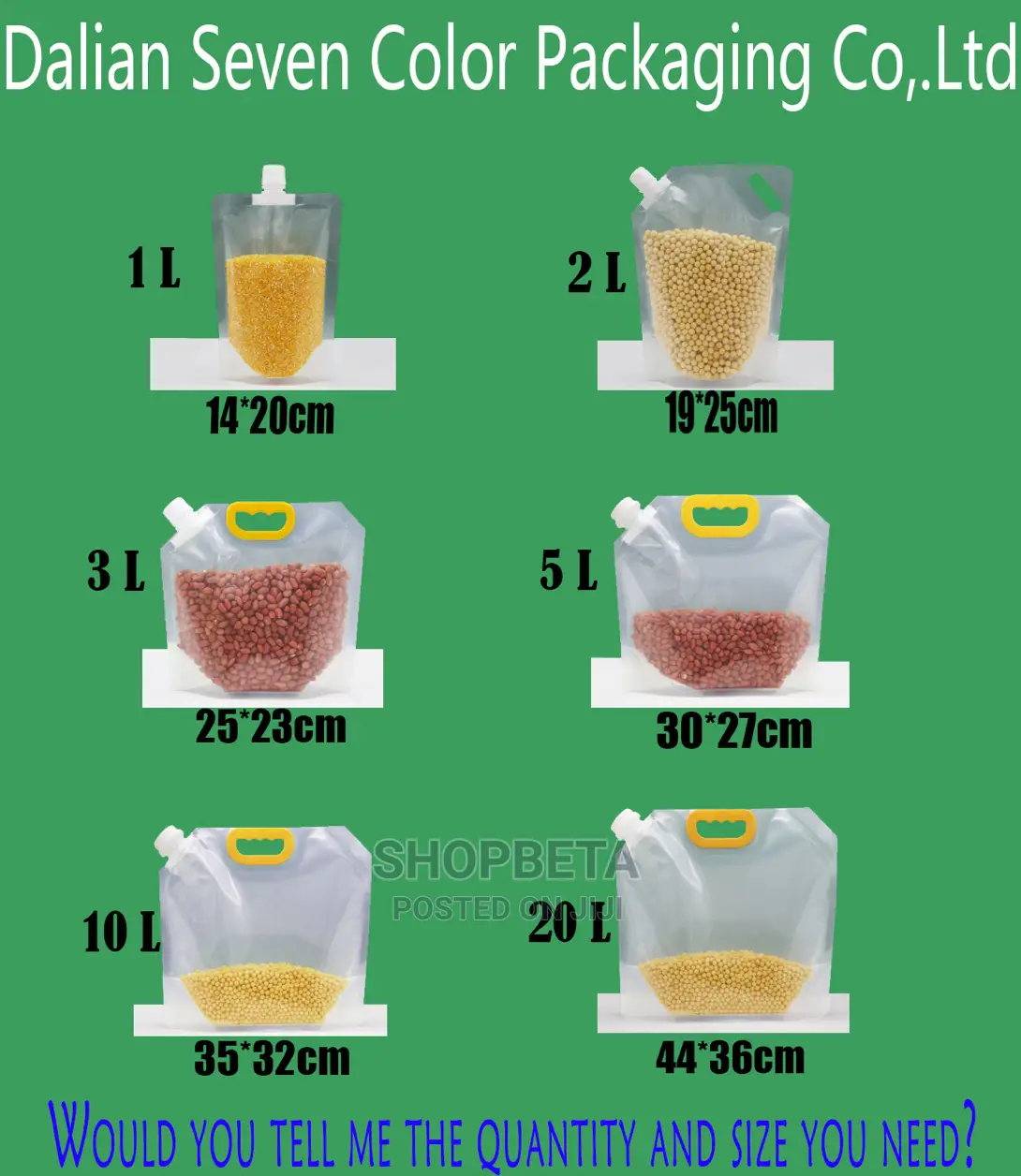 Pouch for Juice / Drink
