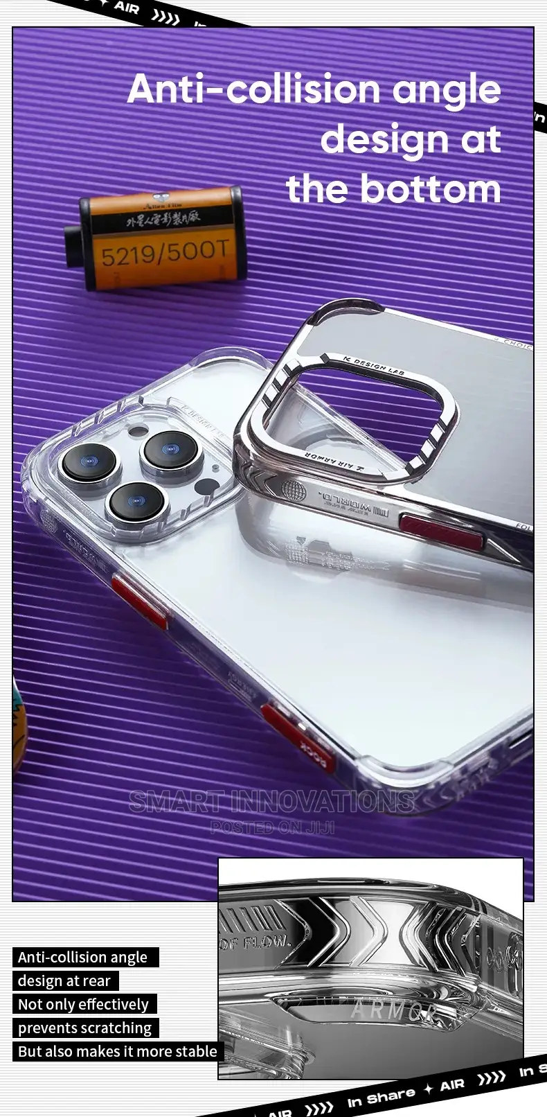 iPhone 14 Promax | 14 Plus | 14 Pro Rock Airprotection Case