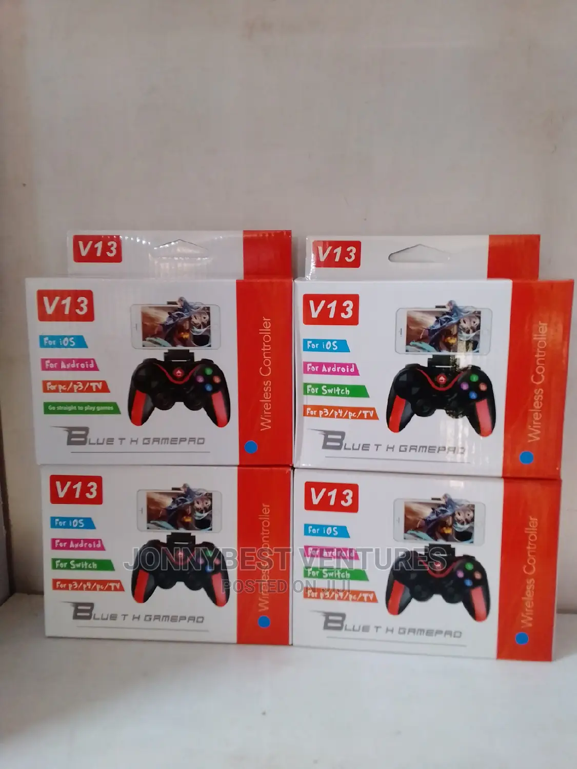 V13 Bluetooth Phone Game Pad