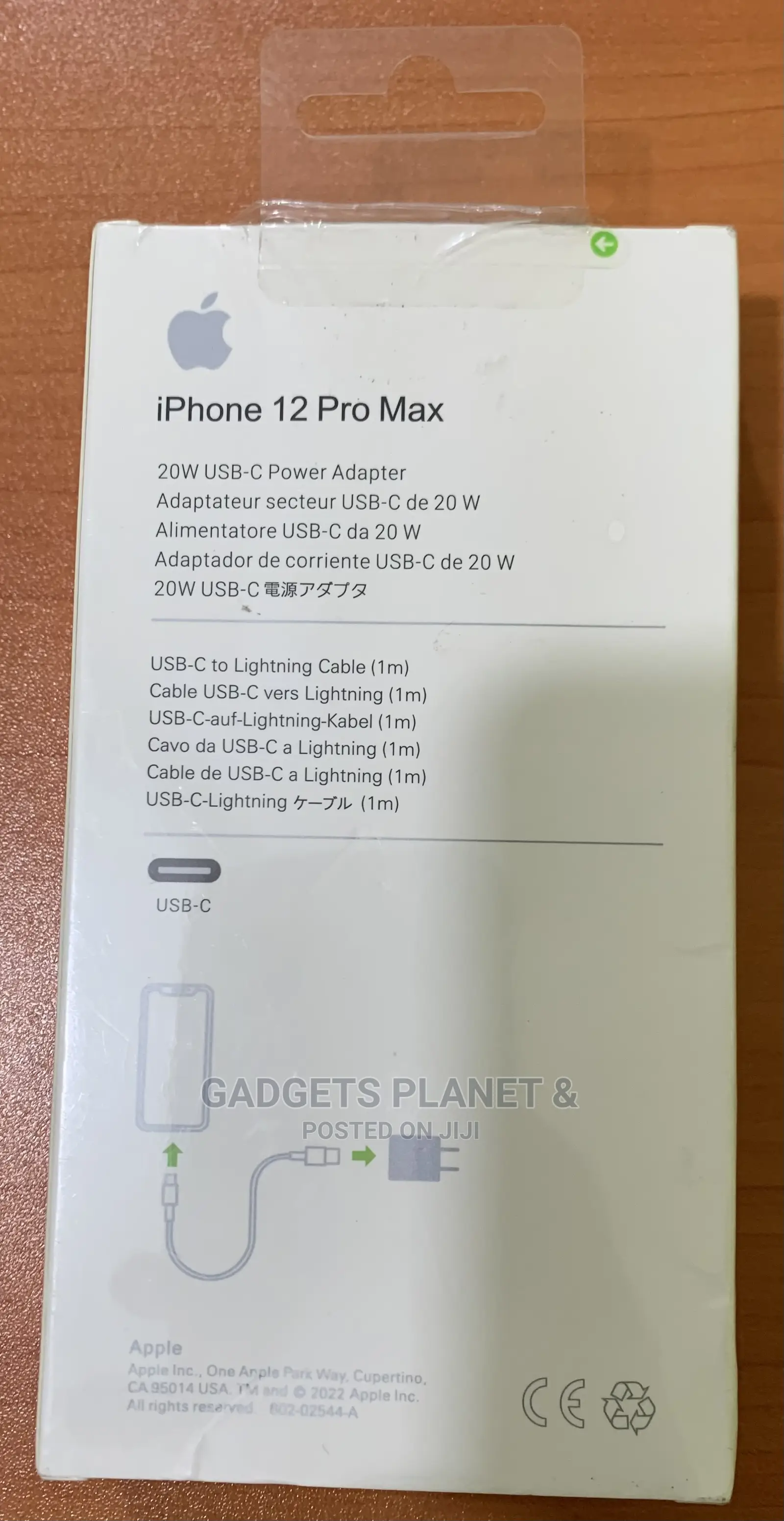 Apple 2 Pins USB C to Lightening Complete Charger -20w