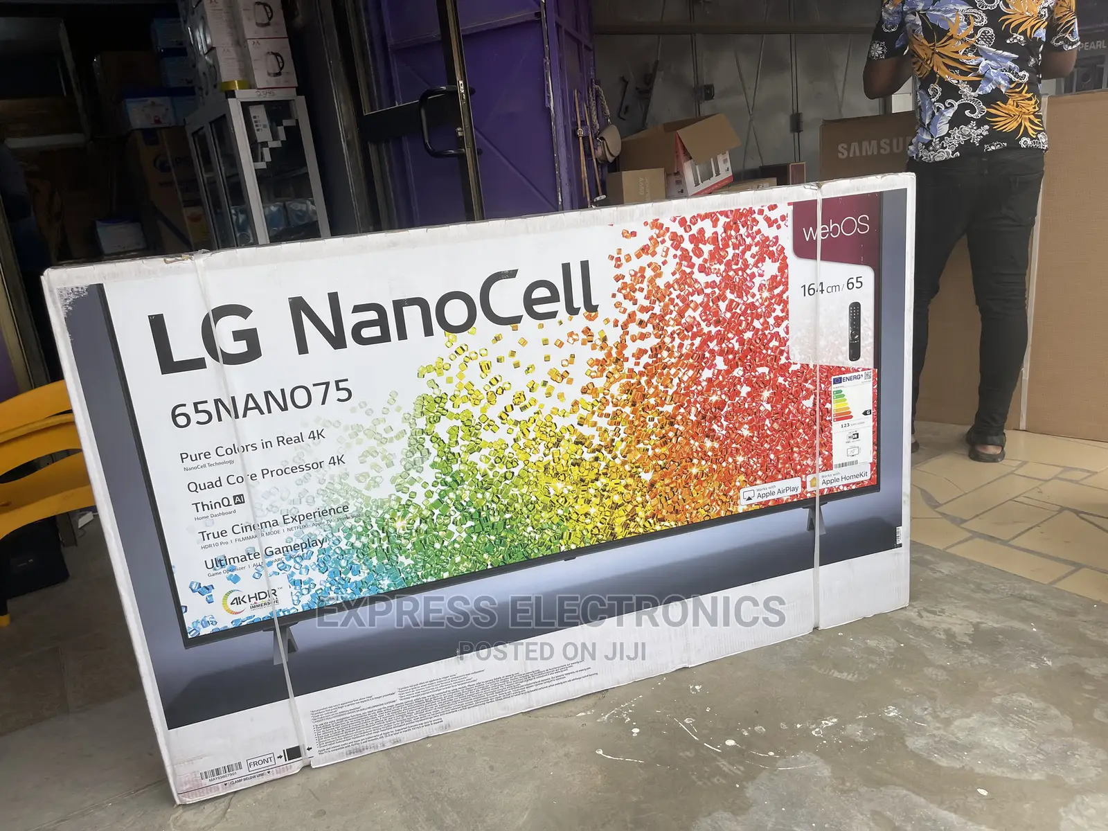 Nanocell Vivid Realistic View LG UHD Smart 65”Nano791 Tv
