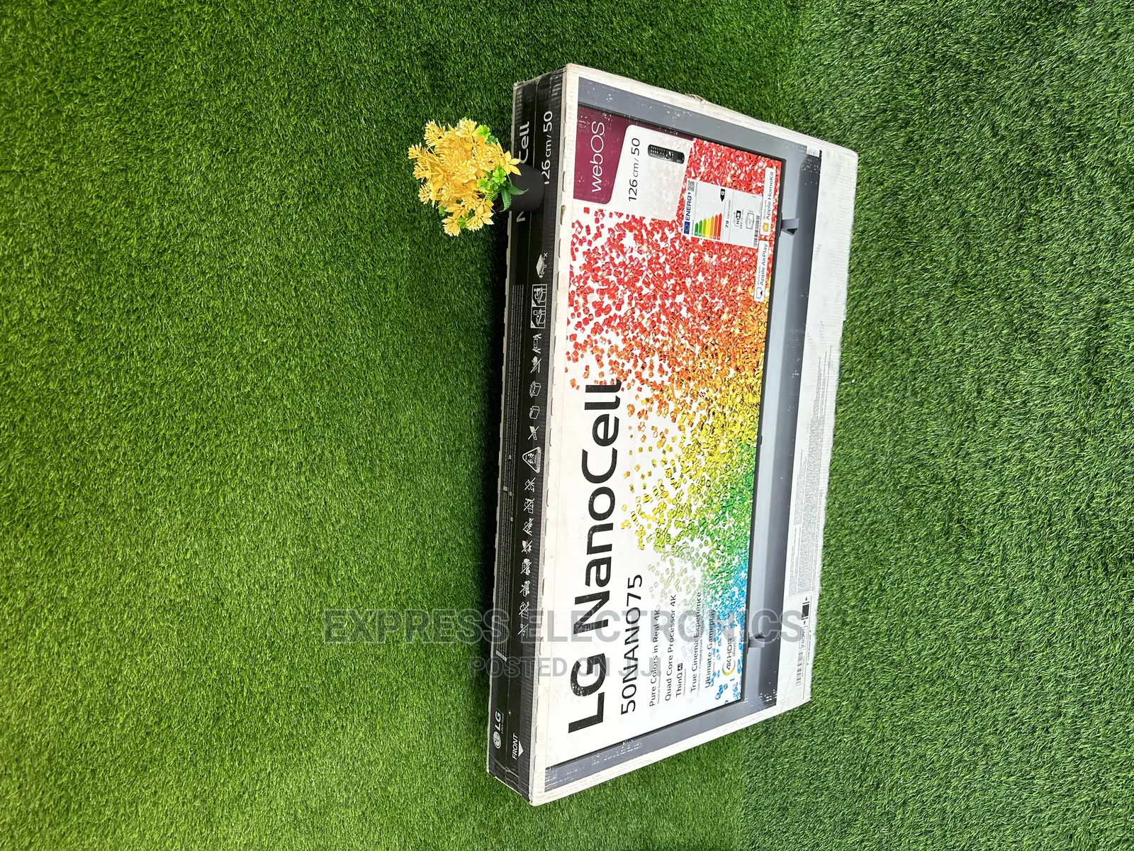 Nanocell Wide LG UHD Display Smart 55”Sleek Design