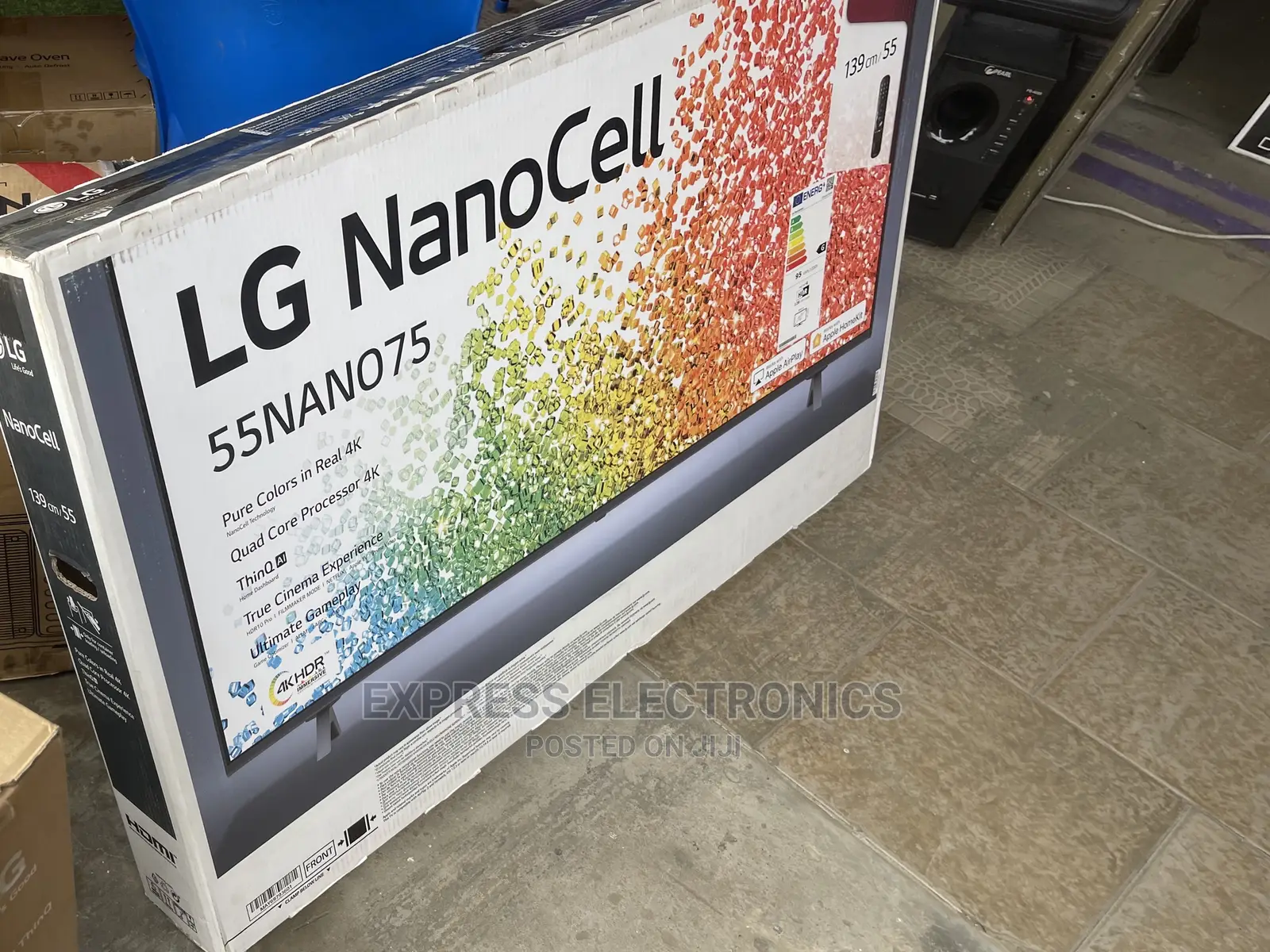 55” UHD Smart LG Nanocell Wide Color Enhancer Nano75