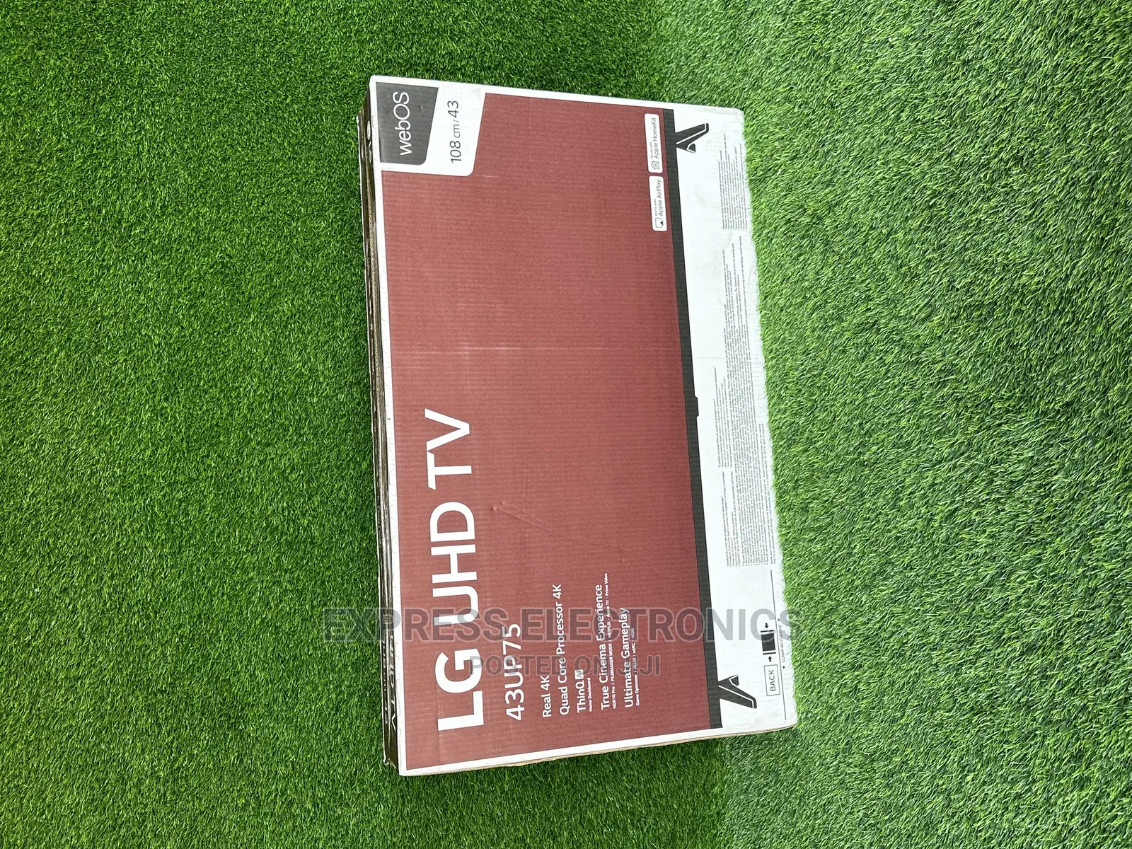 Wide Realistic UHD Display Sleek Smart Design LG 43”UP75