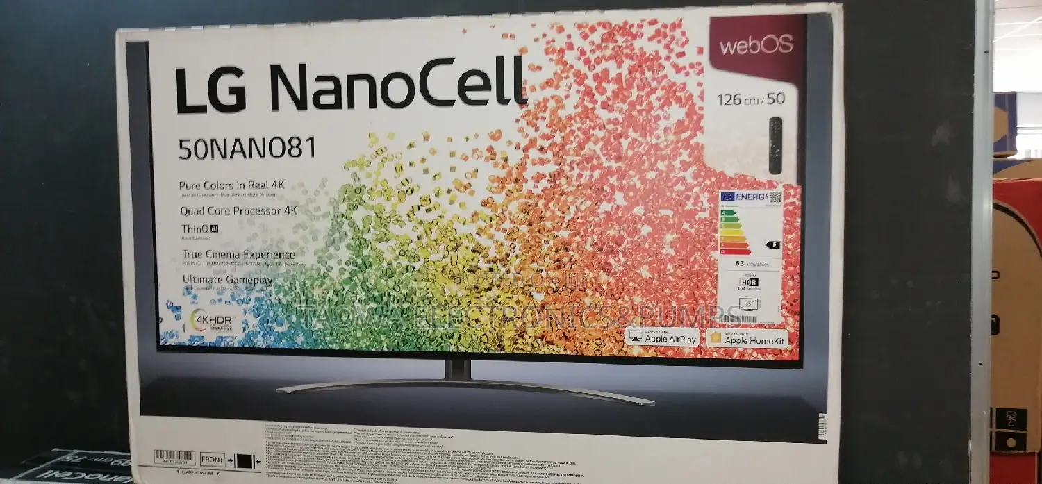 Crystal Clear Nanocell 50 Nano81 LG Tv