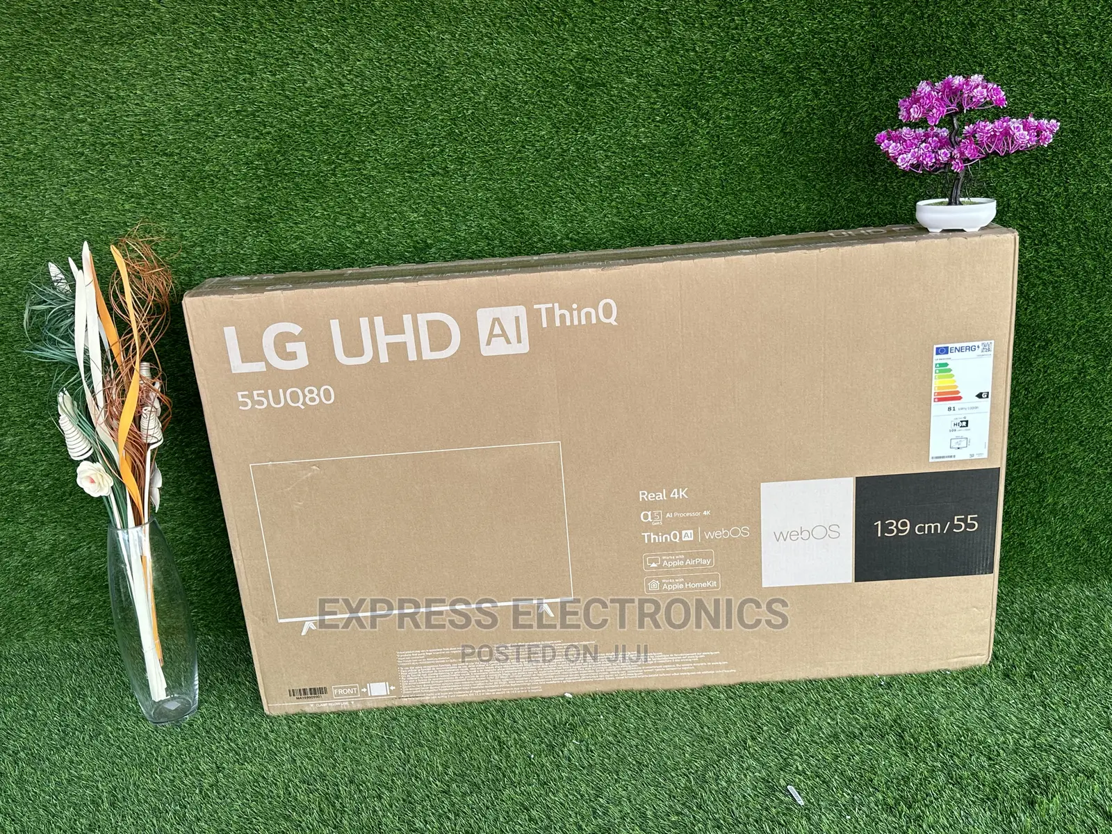 UHD Smart LG Wide Realistic 55”Uq80 New Arrivals Tv