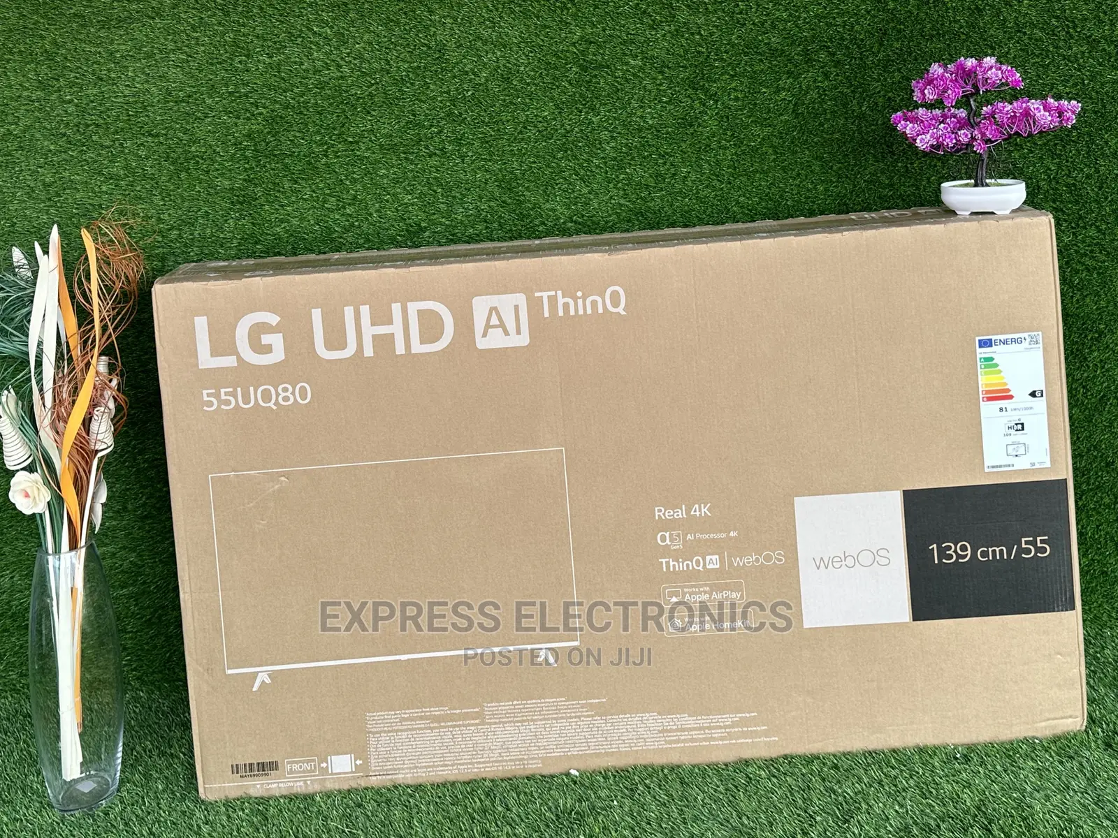 UHD Smart LG Wide Realistic 55”Uq80 New Arrivals Tv