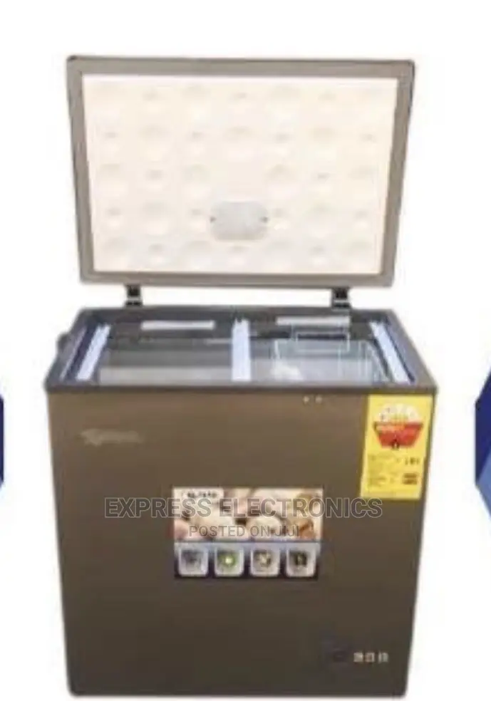 Eco Essential Pear Chest Freezer Modern PCF-185 (141 Liters)