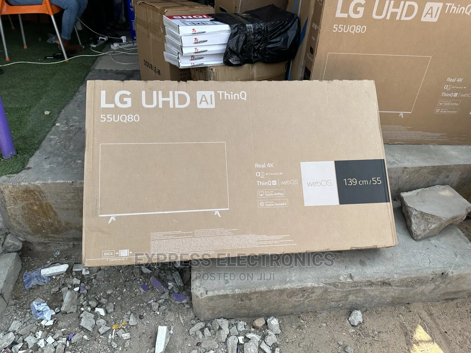 55”UHD Android Smart LG 2022 Model Uq80 Tv
