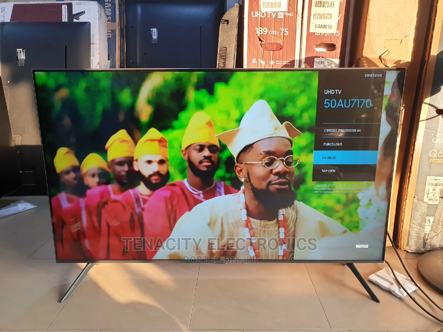 New Samsung Crystal Uhd HDR Smart Satellite Tv