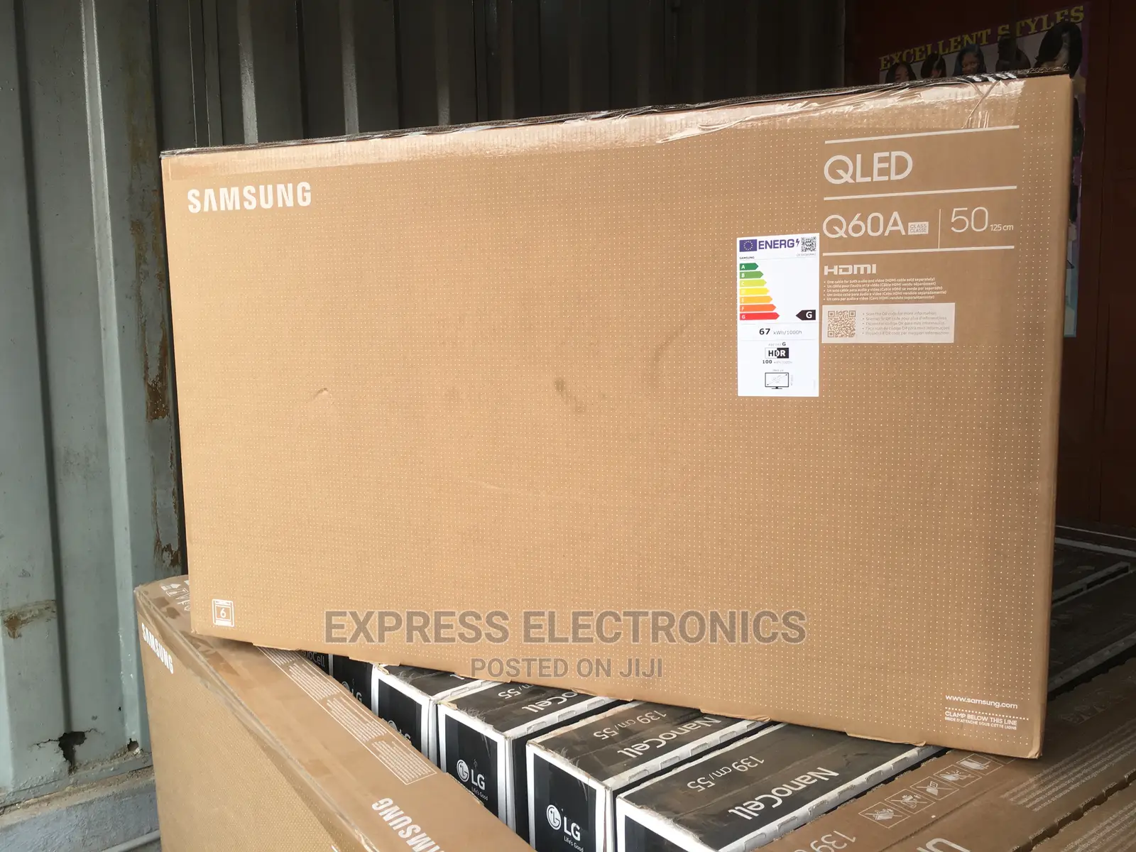 QLED Samsung 50” UHD Smart Q60A Unique Triluminos
