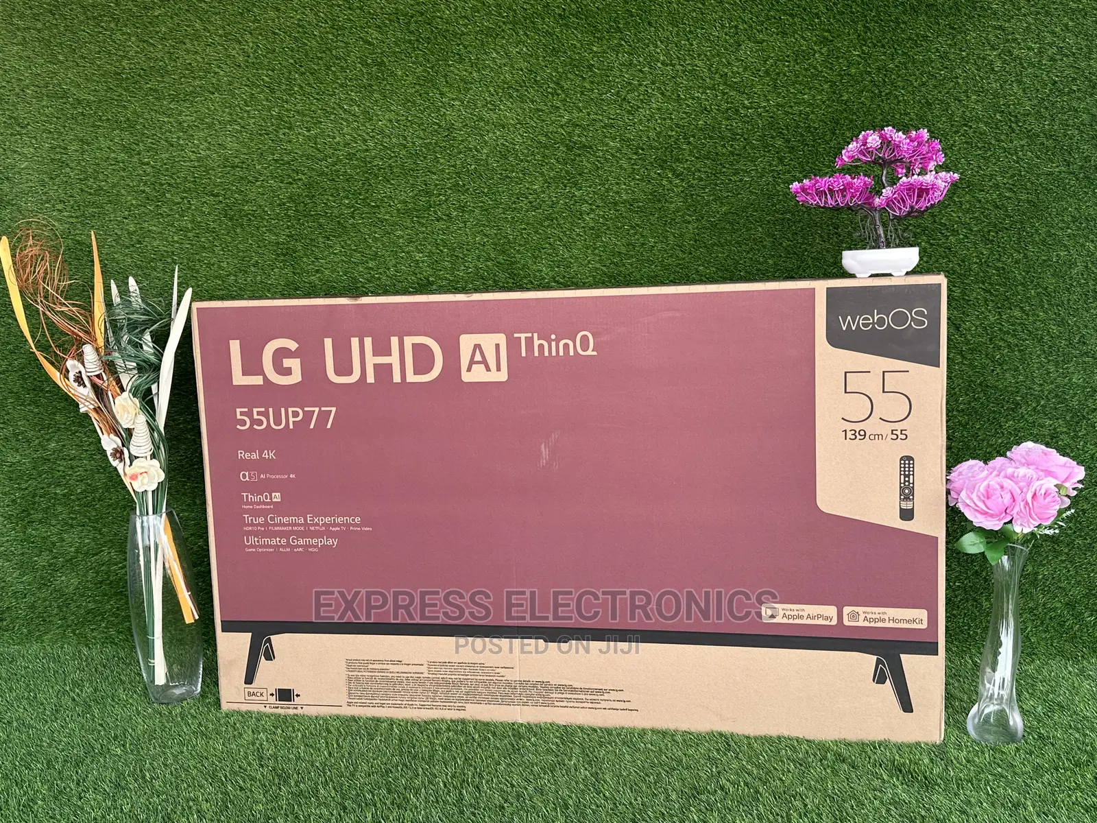 Slim /Unique Design LG Enjoy Good Cinema 55UP7750 UHD Tv