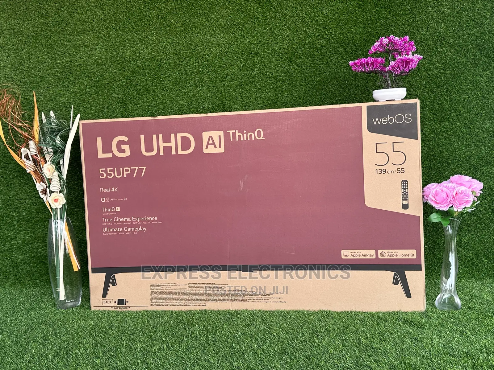 Slim /Unique Design LG Enjoy Good Cinema 55UP7750 UHD Tv