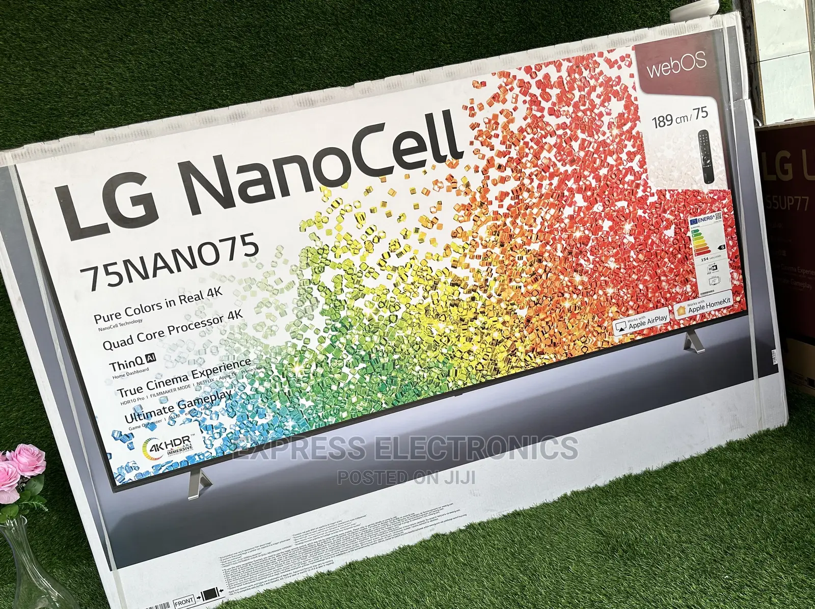 UHD Smart LG Clear Nanocell Picture 75”NANO75 Tv