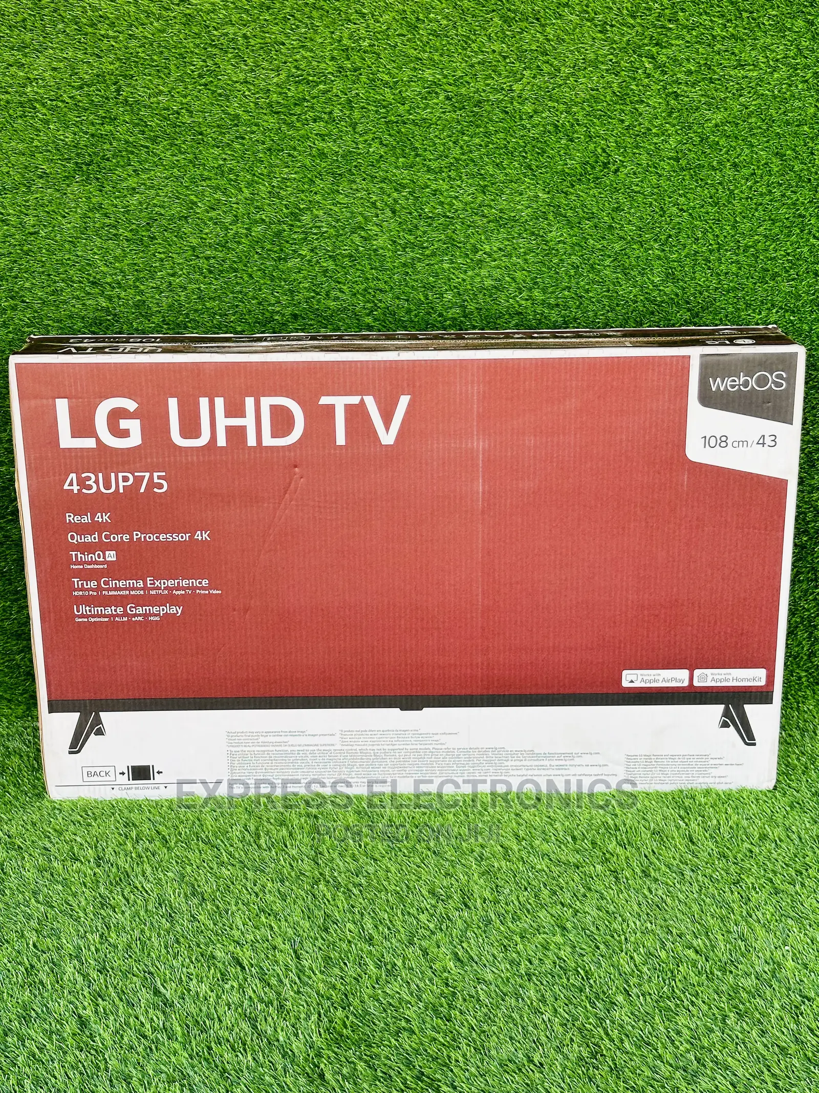 Sleek/Best Triluminos Smart UHD Display 43UP75003 LG Tv
