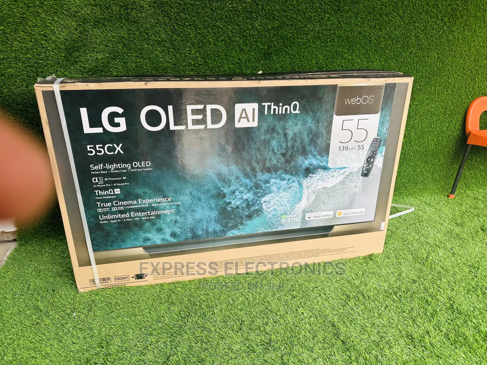 OLED55CXPVA UHD OLED LG Clear Output Sound Speaker Tv