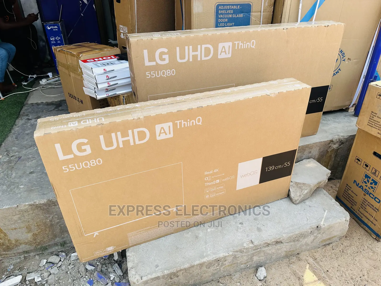 55UP80003 Infinite Contrast LG UHD Smart Vivid Pictures