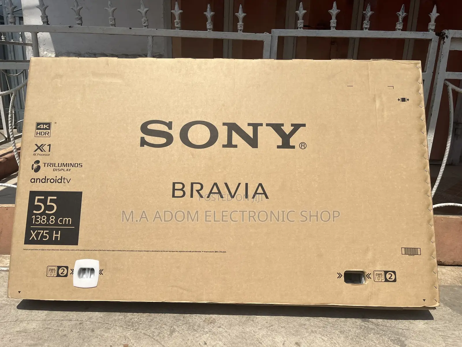 Sony 55” UHD Smart Android Tv