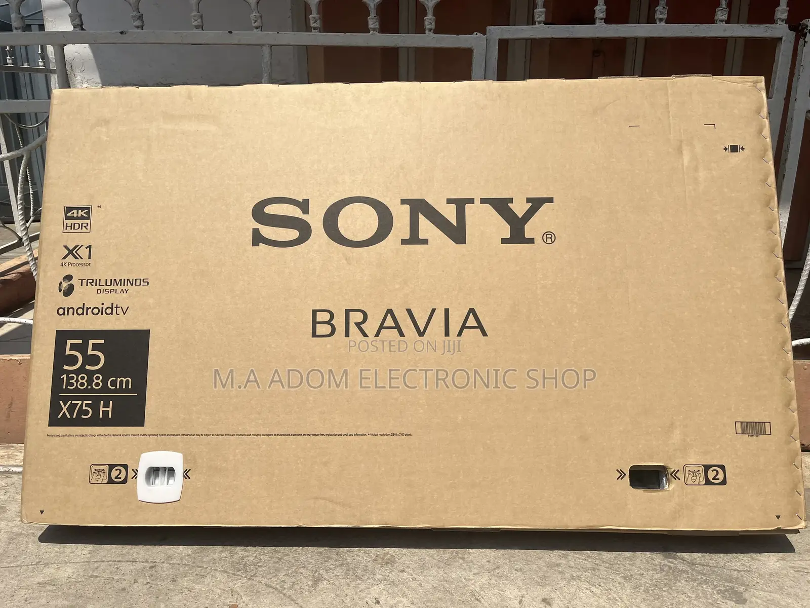 Sony 55” UHD Smart Android Tv
