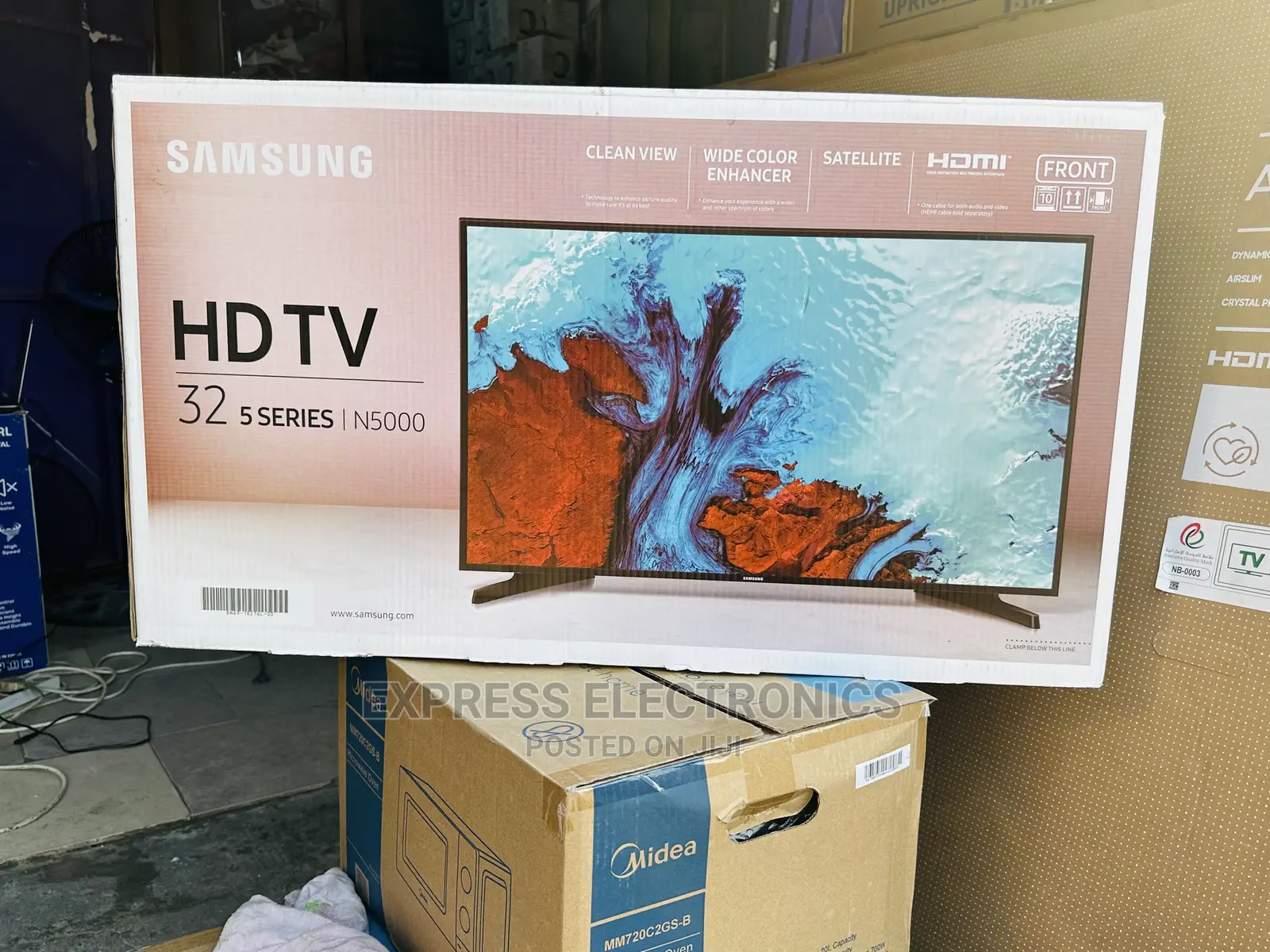 Samsung Hd Series 5 32”inches Digital Infinite Contrast Tv