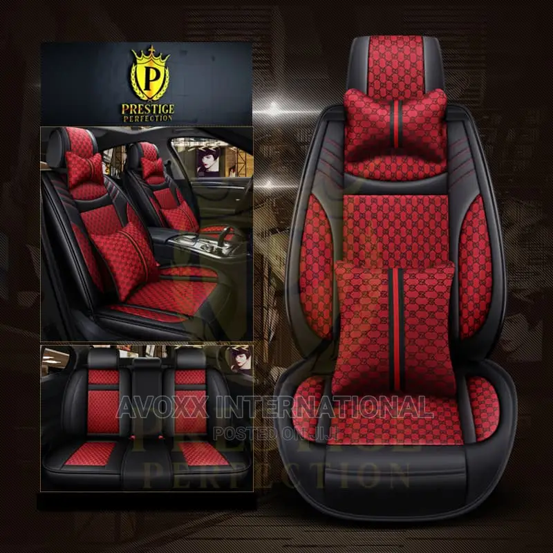 Prestige Perfection Car Seat Covers 5 Pieces,2 Pillows