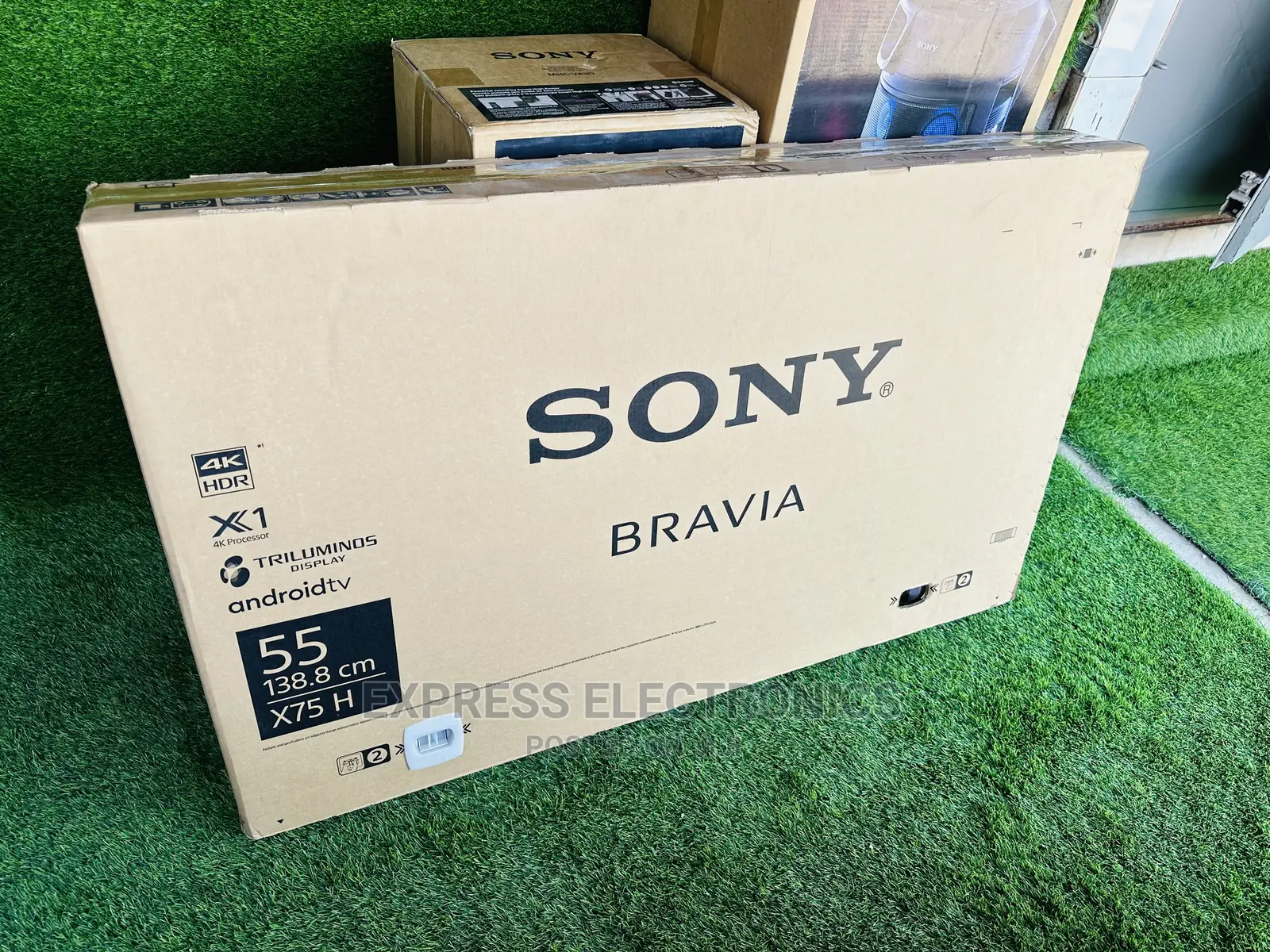 Sony Bravia 55” Ultra HD Android LED TV 55X7500H (Black)