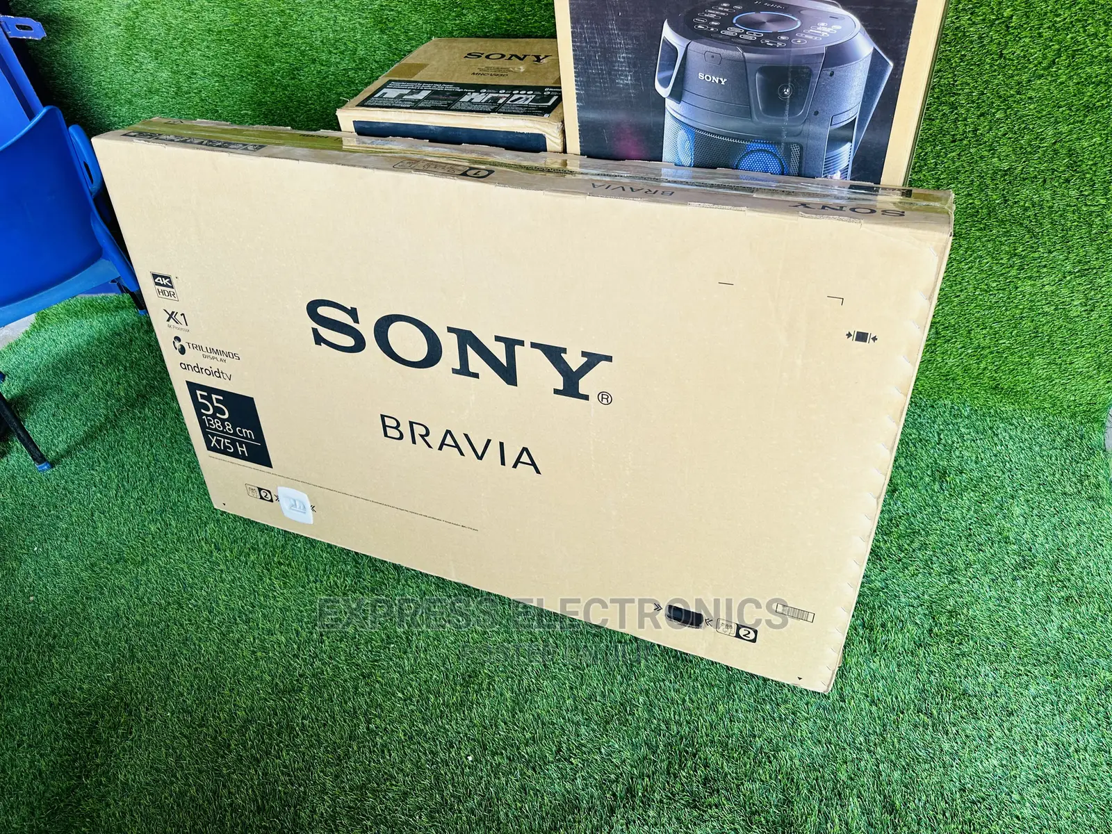 Sony Bravia 55” Ultra HD Android LED TV 55X7500H (Black)