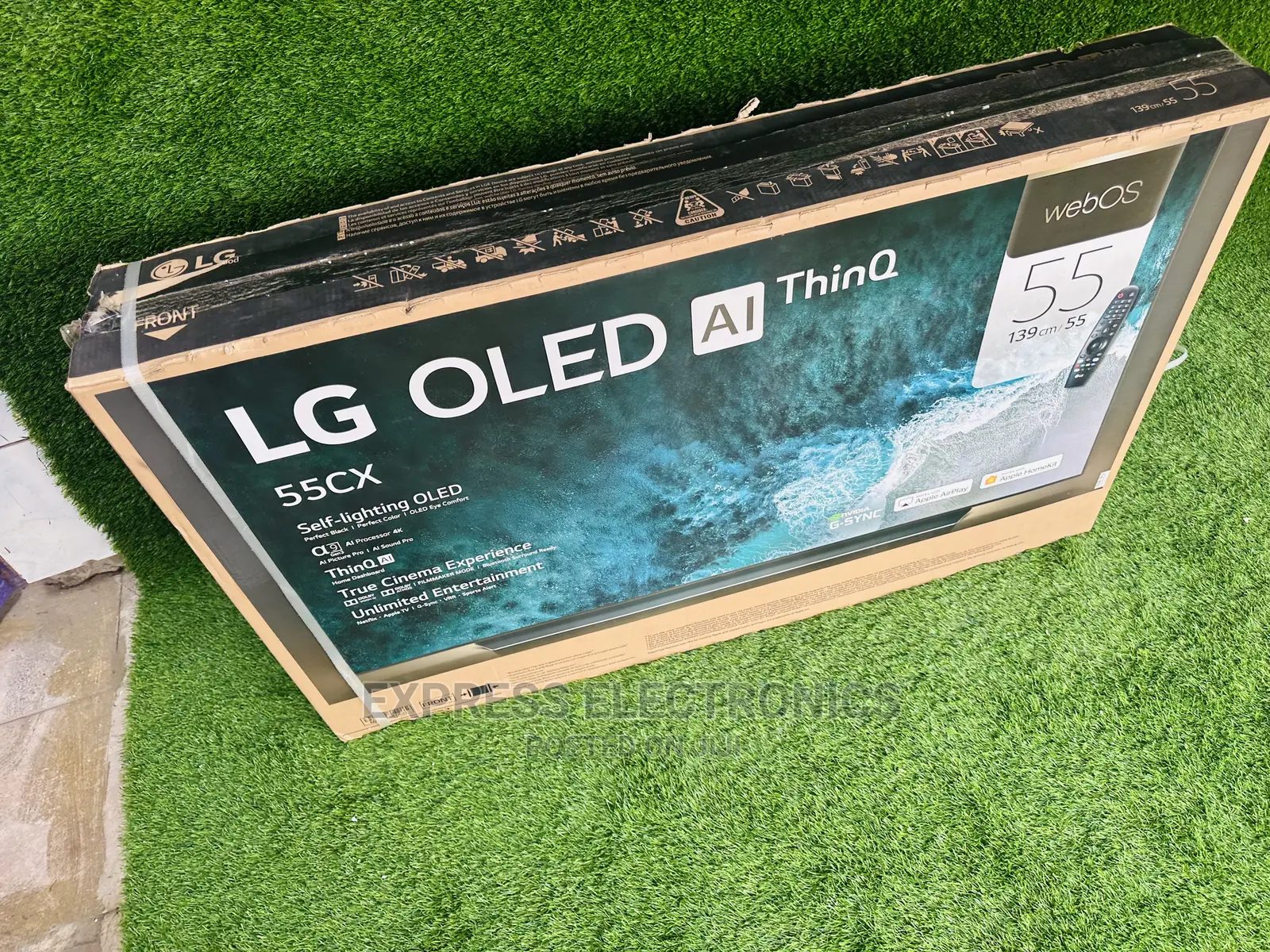 Self Lighting OLED UHD OLED55CXPVA 55”Smart Triluminos LG