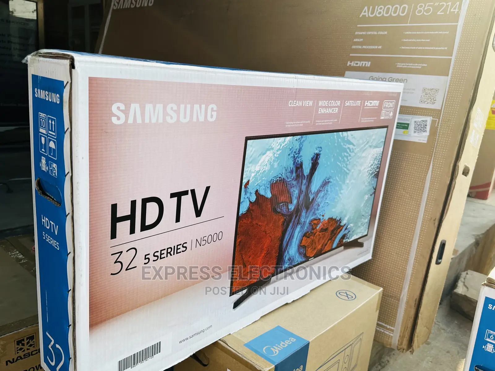32”Hd Digital 2 HDMI USB Cable Samsung Satellite Tv