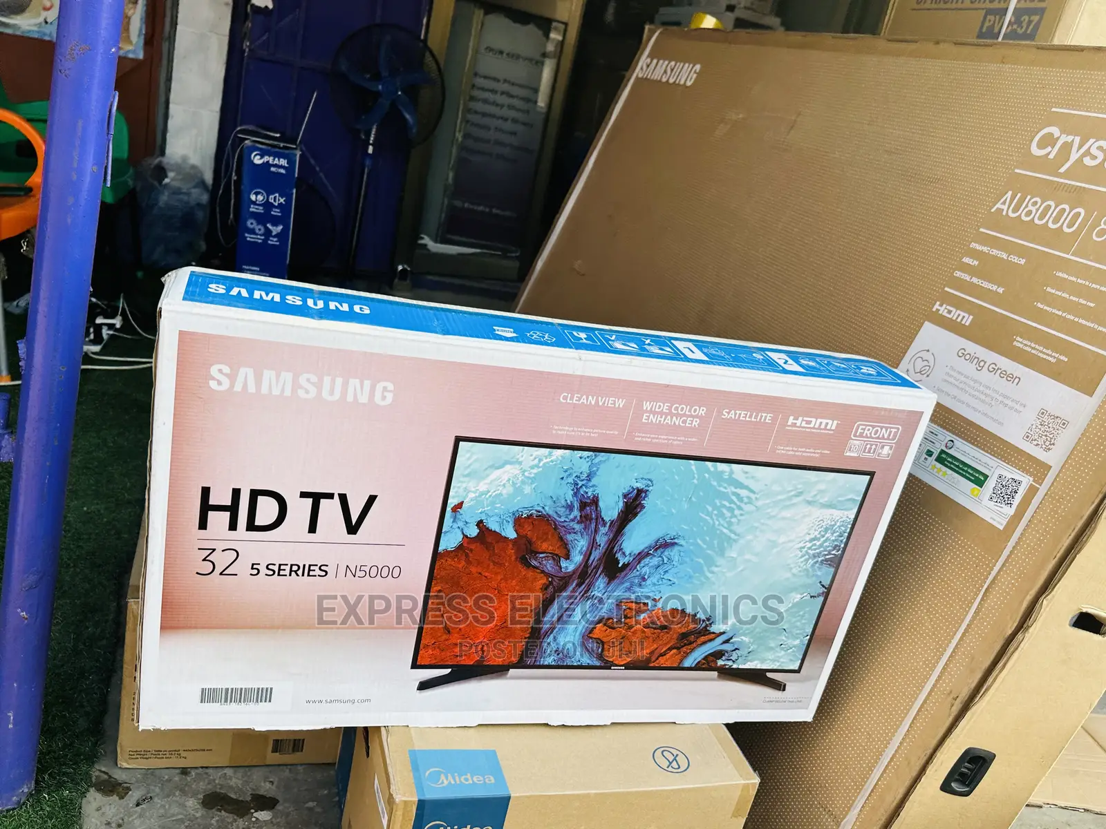 32”Hd Digital 2 HDMI USB Cable Samsung Satellite Tv