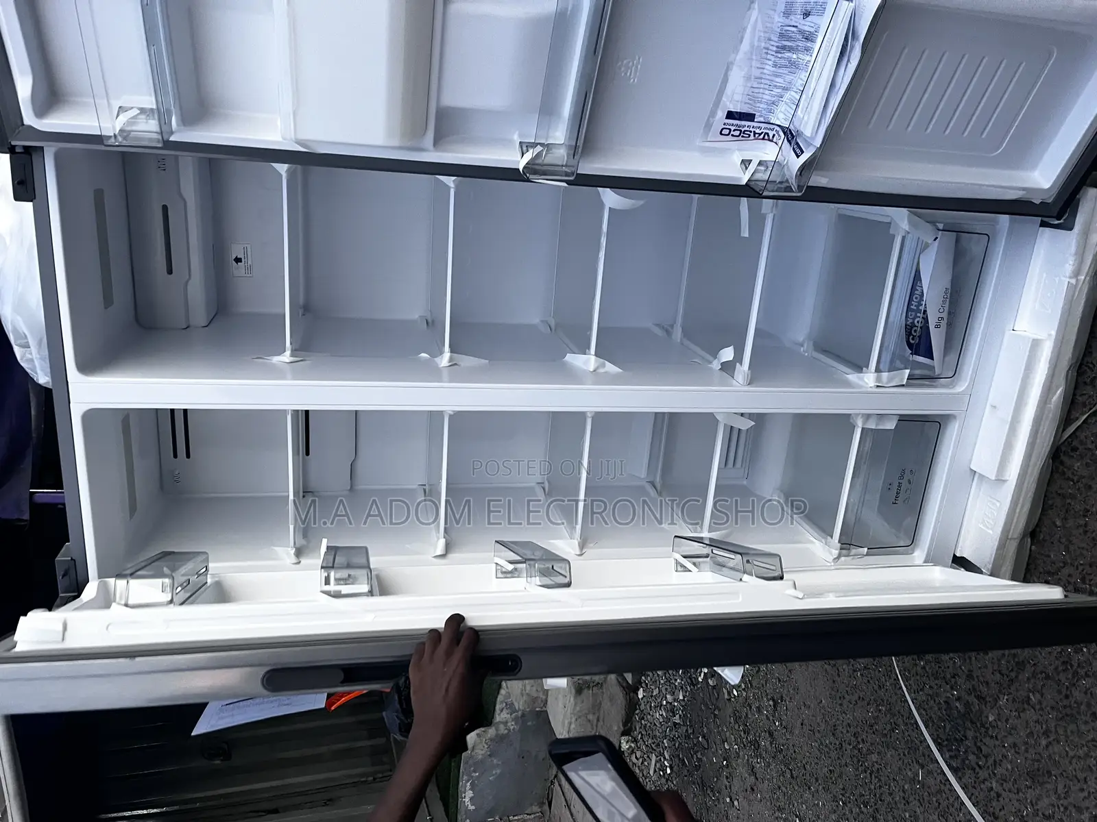 With Inbuilt Screens Dispenser Nasco 436 Litres Fridge