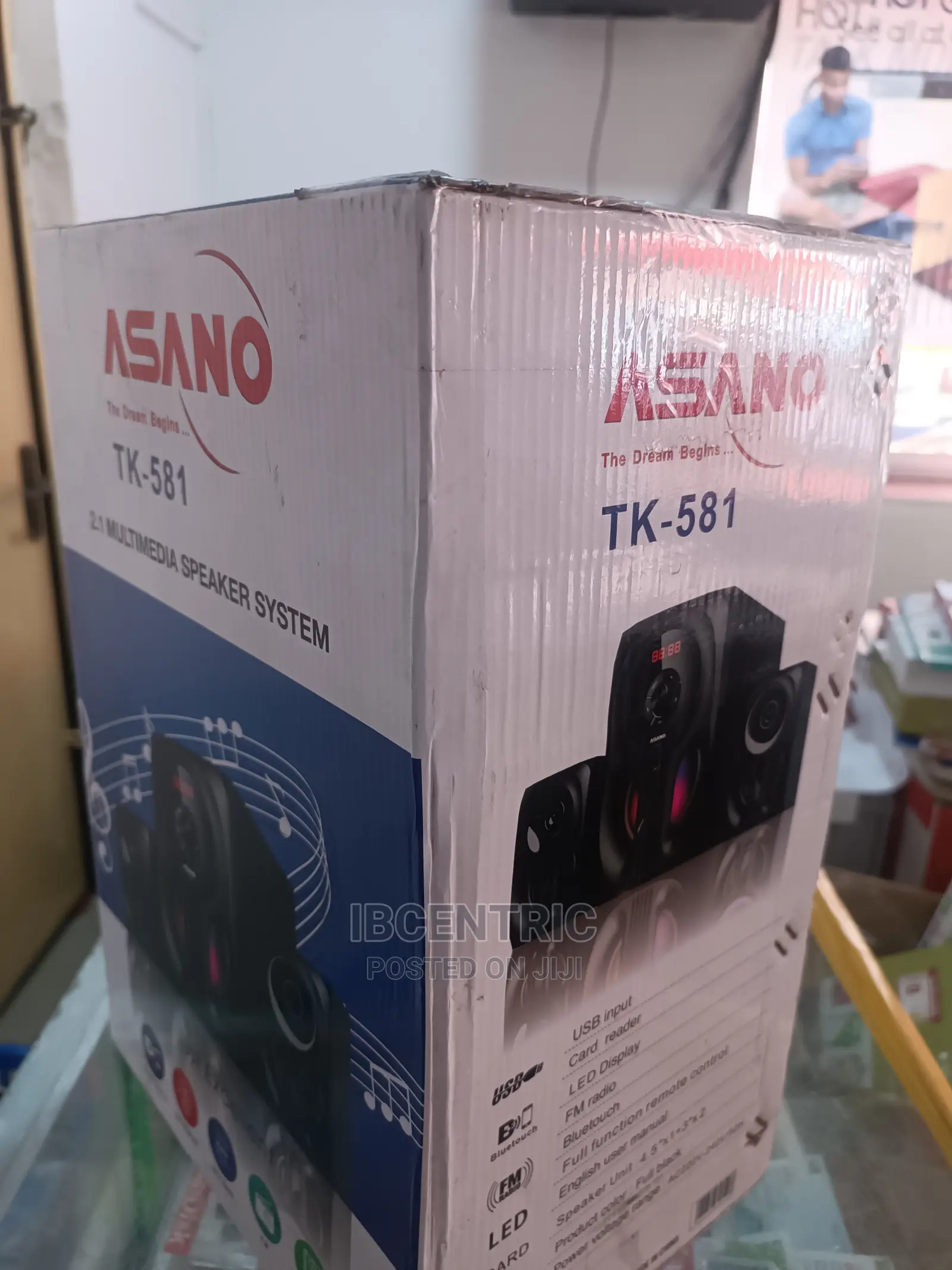 Asano 2.1CH Multimedia Speaker System