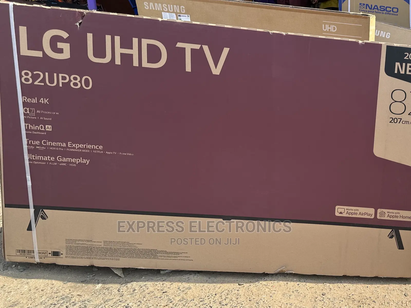 82UP8050PVB UHD Ultra Slim LG Smart Triluminos