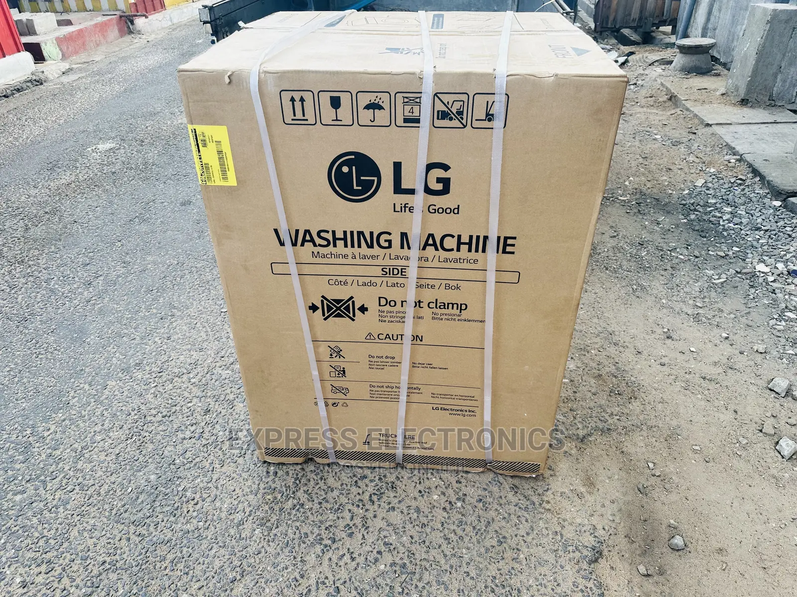 Full Touch Control Panel 6.5kg LG Full Automatic Washingmac