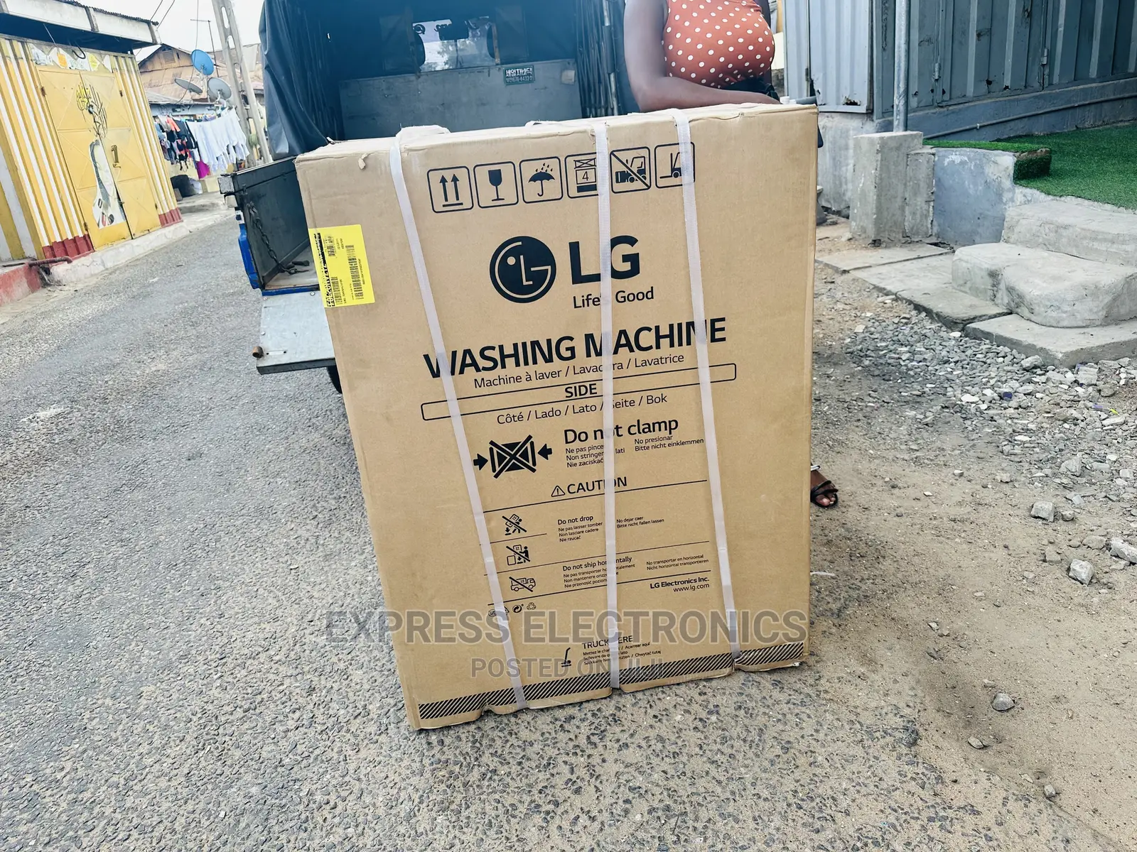 LG Wash Only 7kg White FH2J3QDNP0 Washing Machine