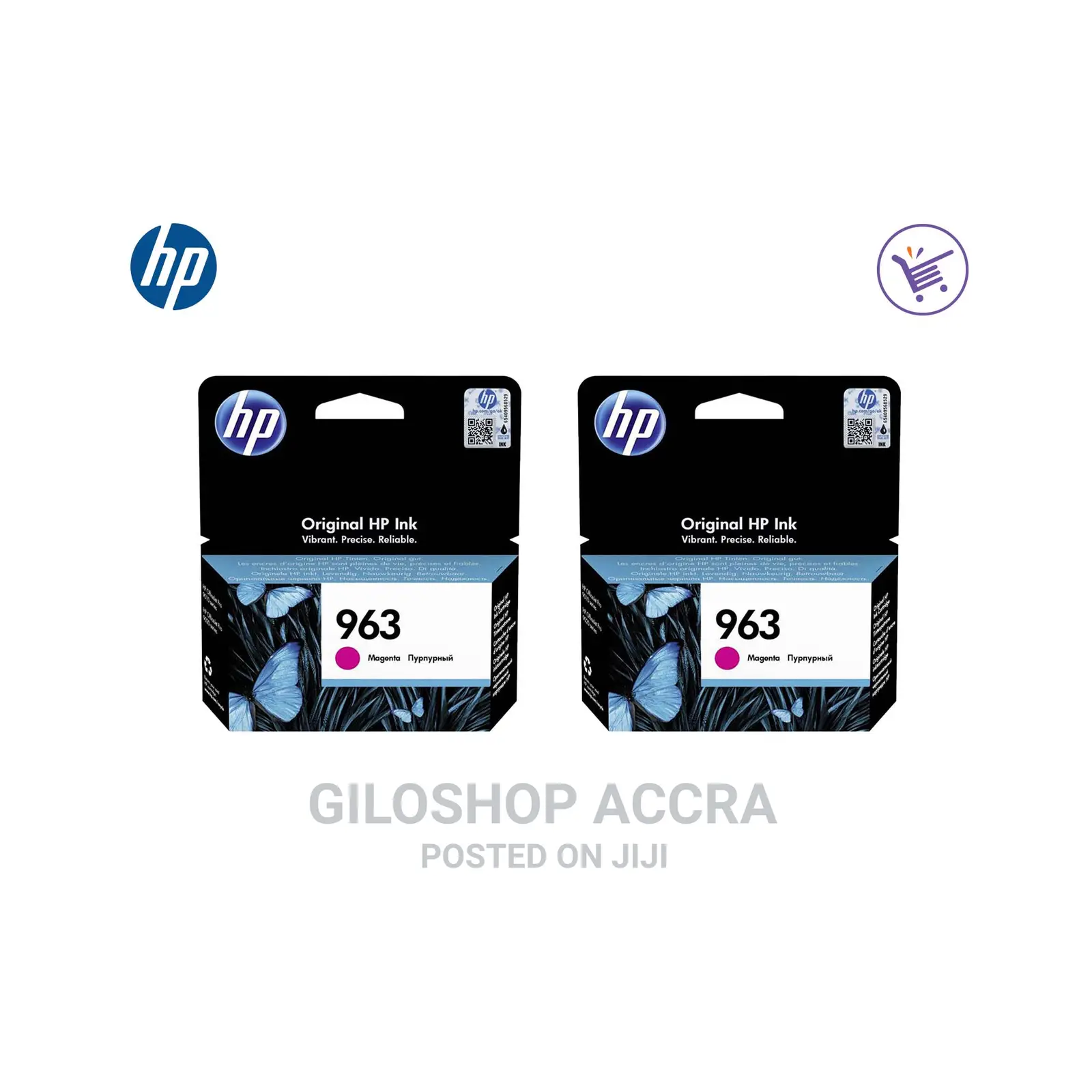 Hp 963 Magenta Original Ink Cartridge 3ja24ae,