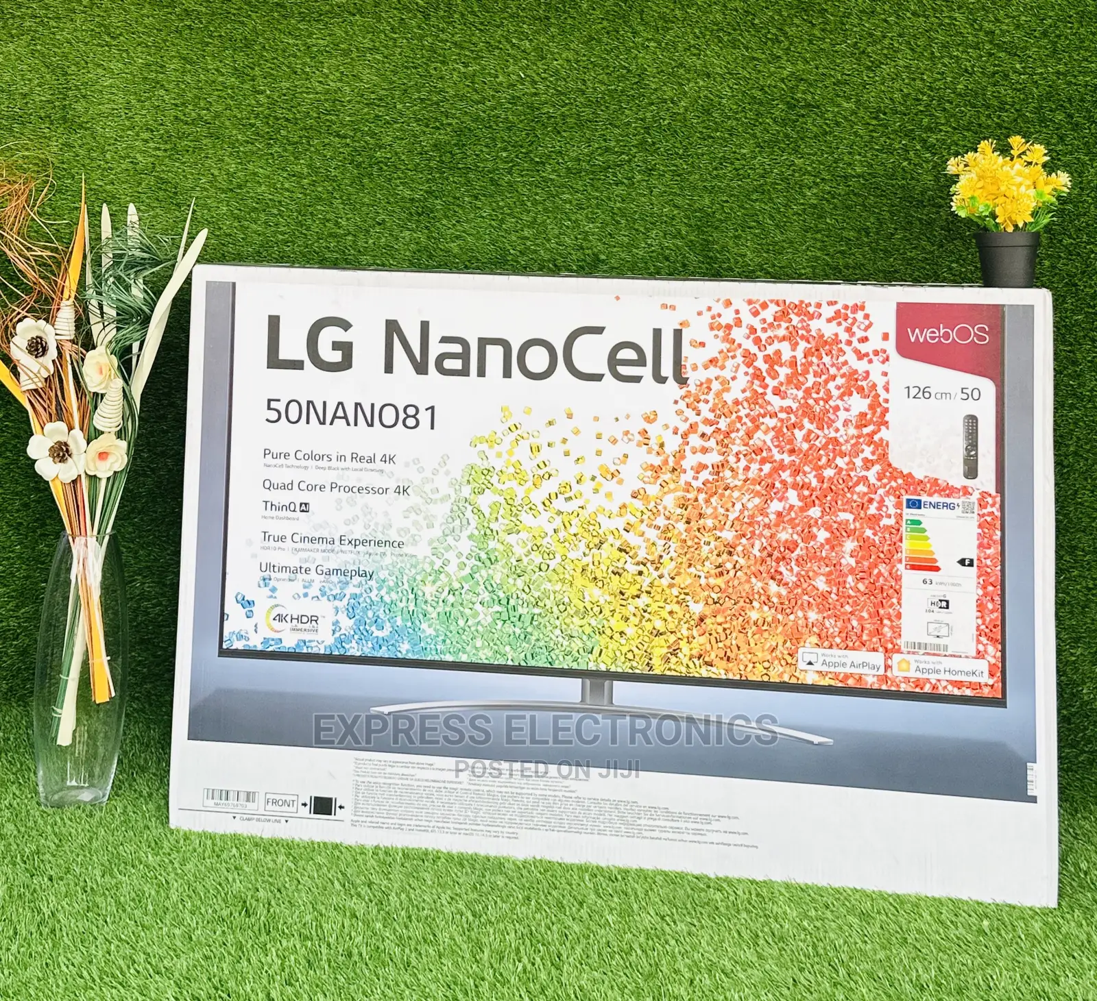 50NANO813 Enjoy Apple Play on LG UHD Nanocell Smart Tv