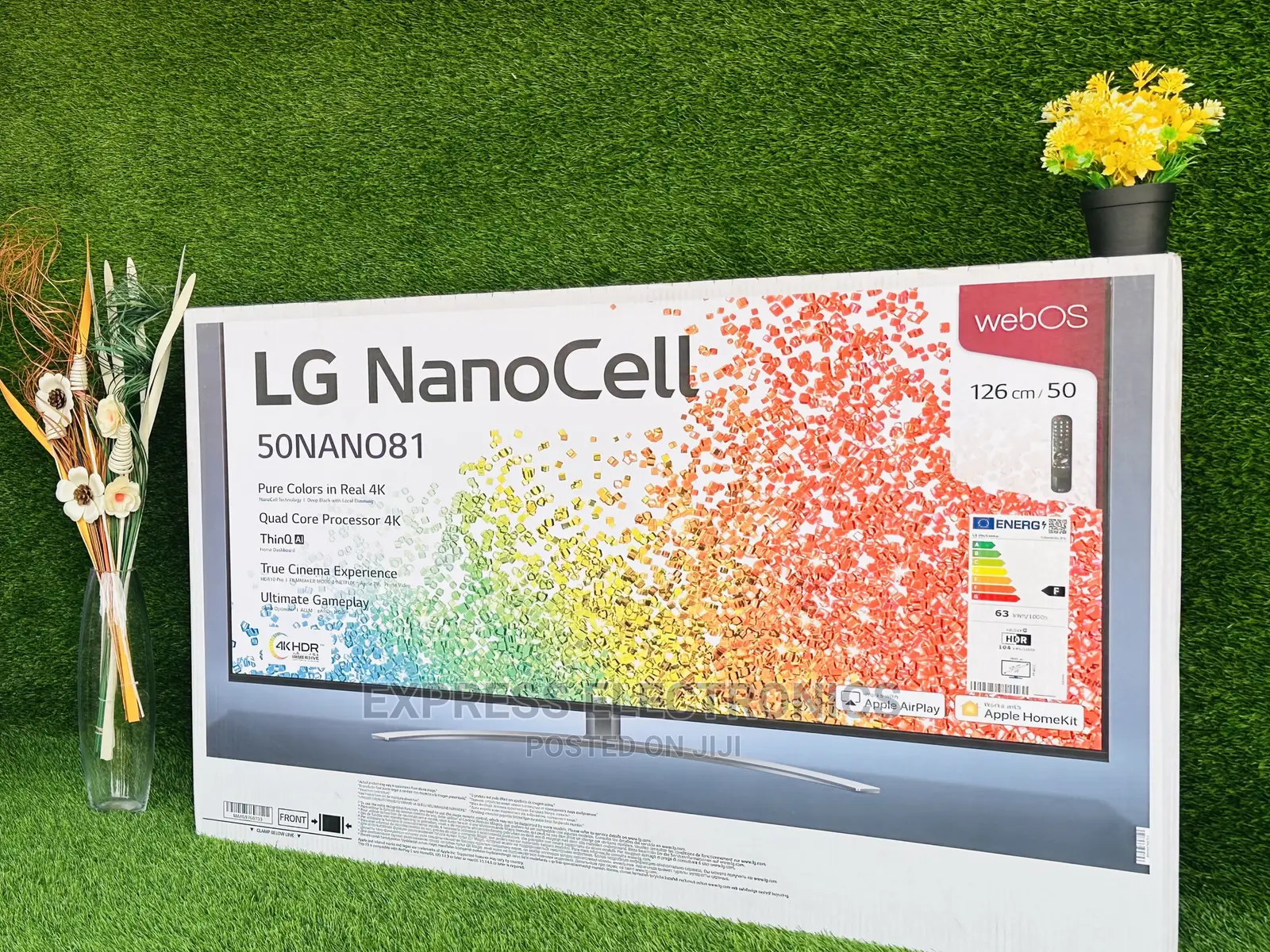 50NANO813 Enjoy Apple Play on LG UHD Nanocell Smart Tv
