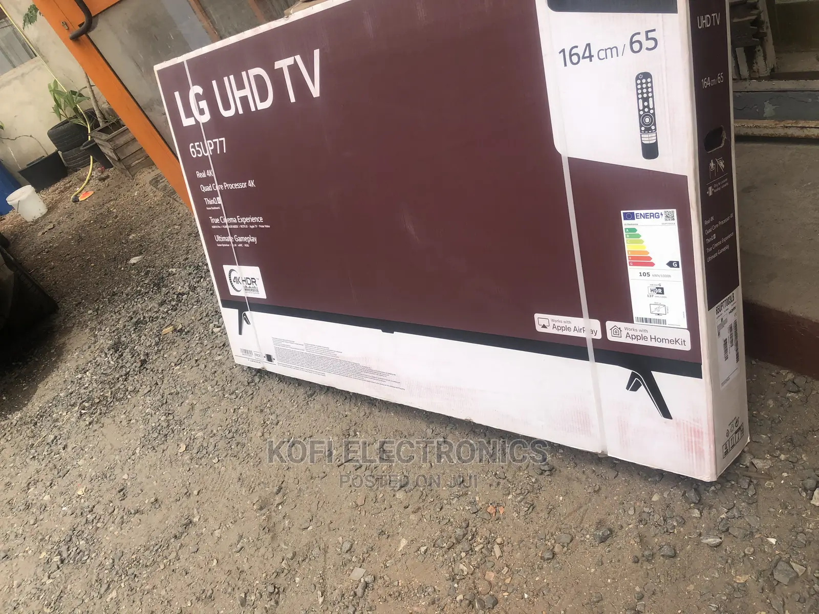 LG 65'' Ultra HD Smart Tv, Magic Remote, Netflix 65up77