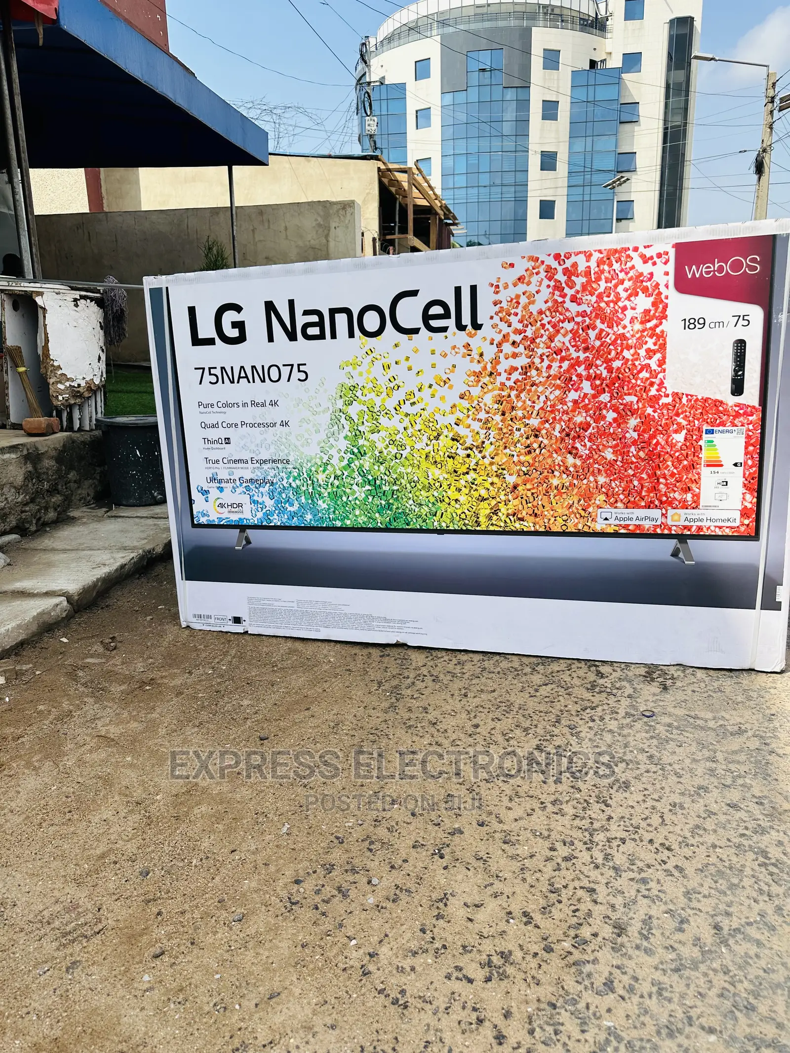 Enjoy Apple Play on Lg Nano75 Nanocell 75”UHD Smart