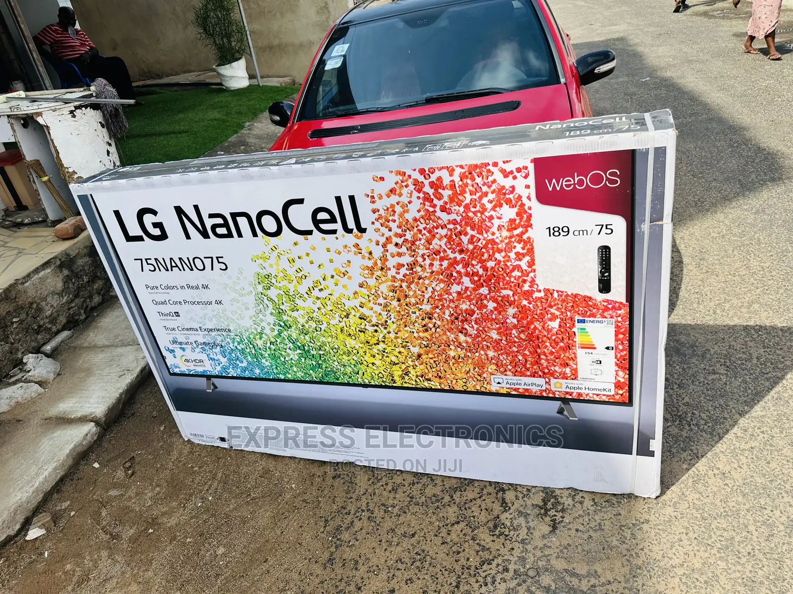 Enjoy Apple Play on Lg Nano75 Nanocell 75”UHD Smart