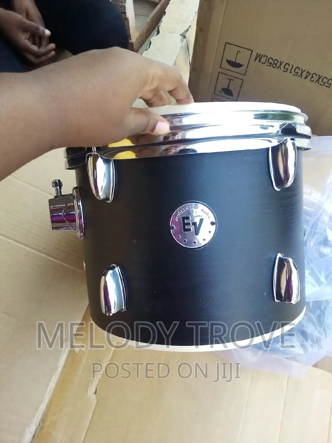 Ev Drumset- Black Colour