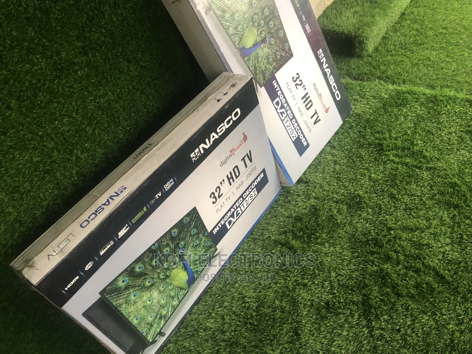 Ultra Flat Body Nasco 32′′ LED Digital Satellite TV