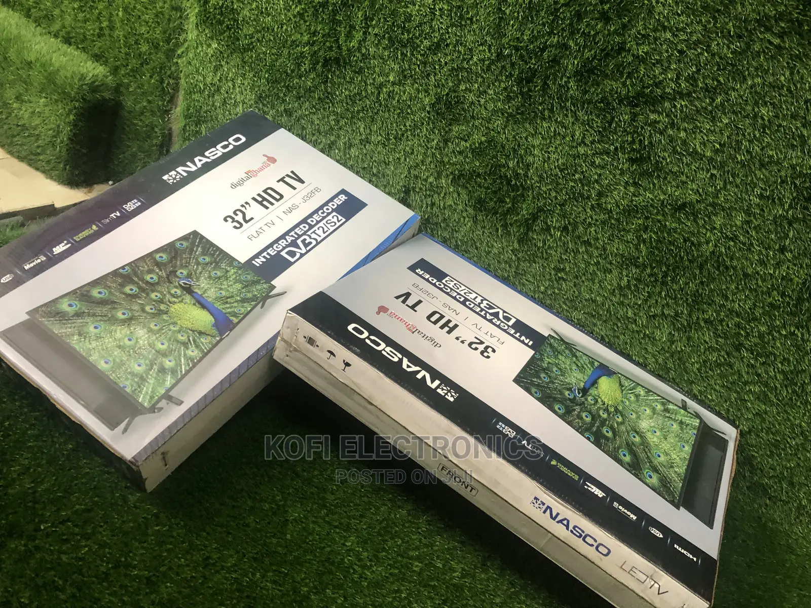 Ultra Flat Body Nasco 32′′ LED Digital Satellite TV