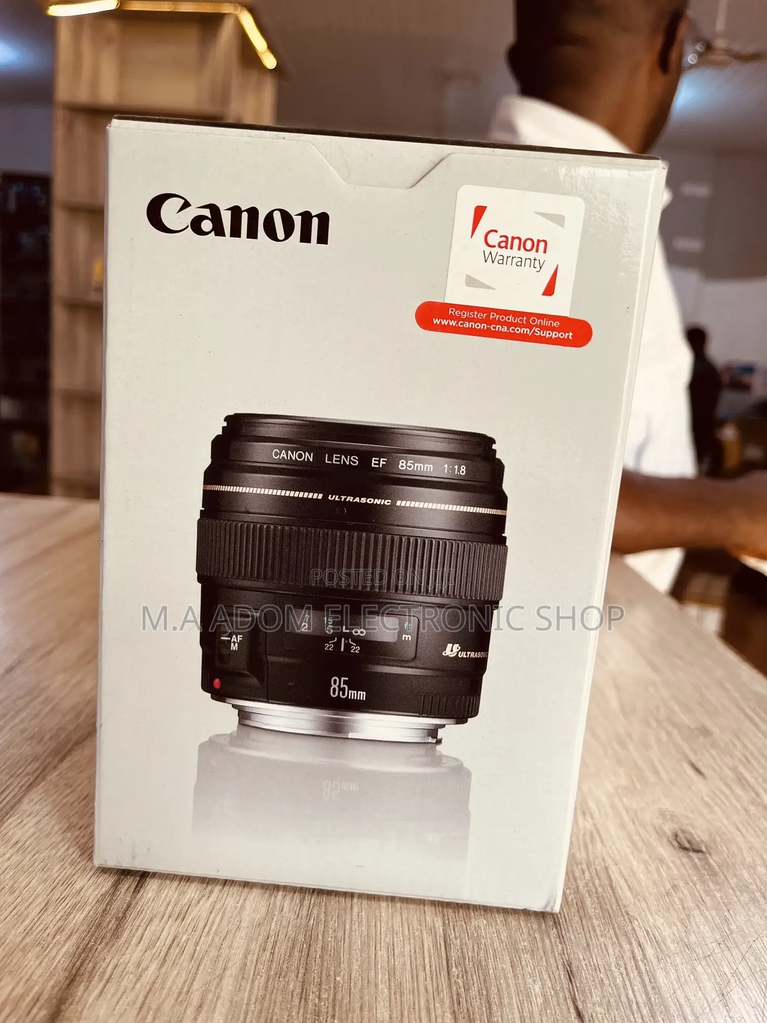 Original Canon 85 Usm Lens