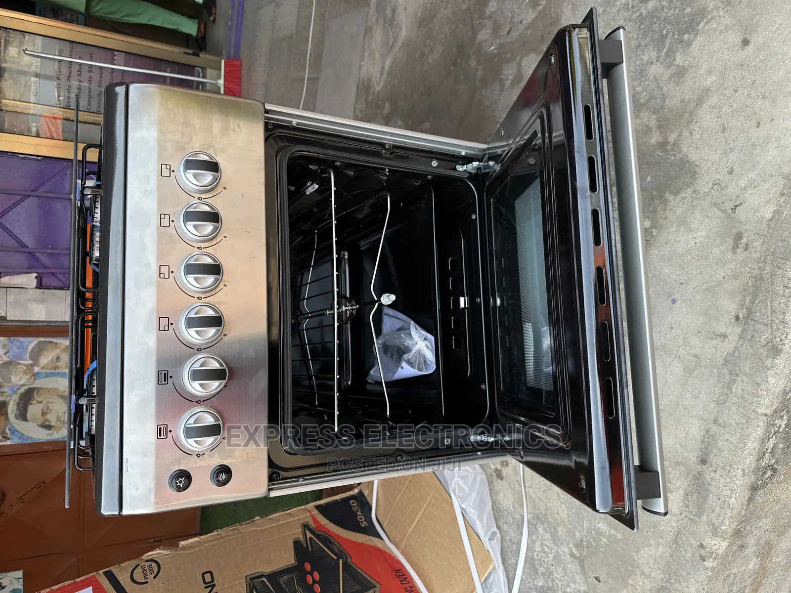 Auto Ignition New Line 50-60 Ferre Gas 4BURNER Stove Cooker