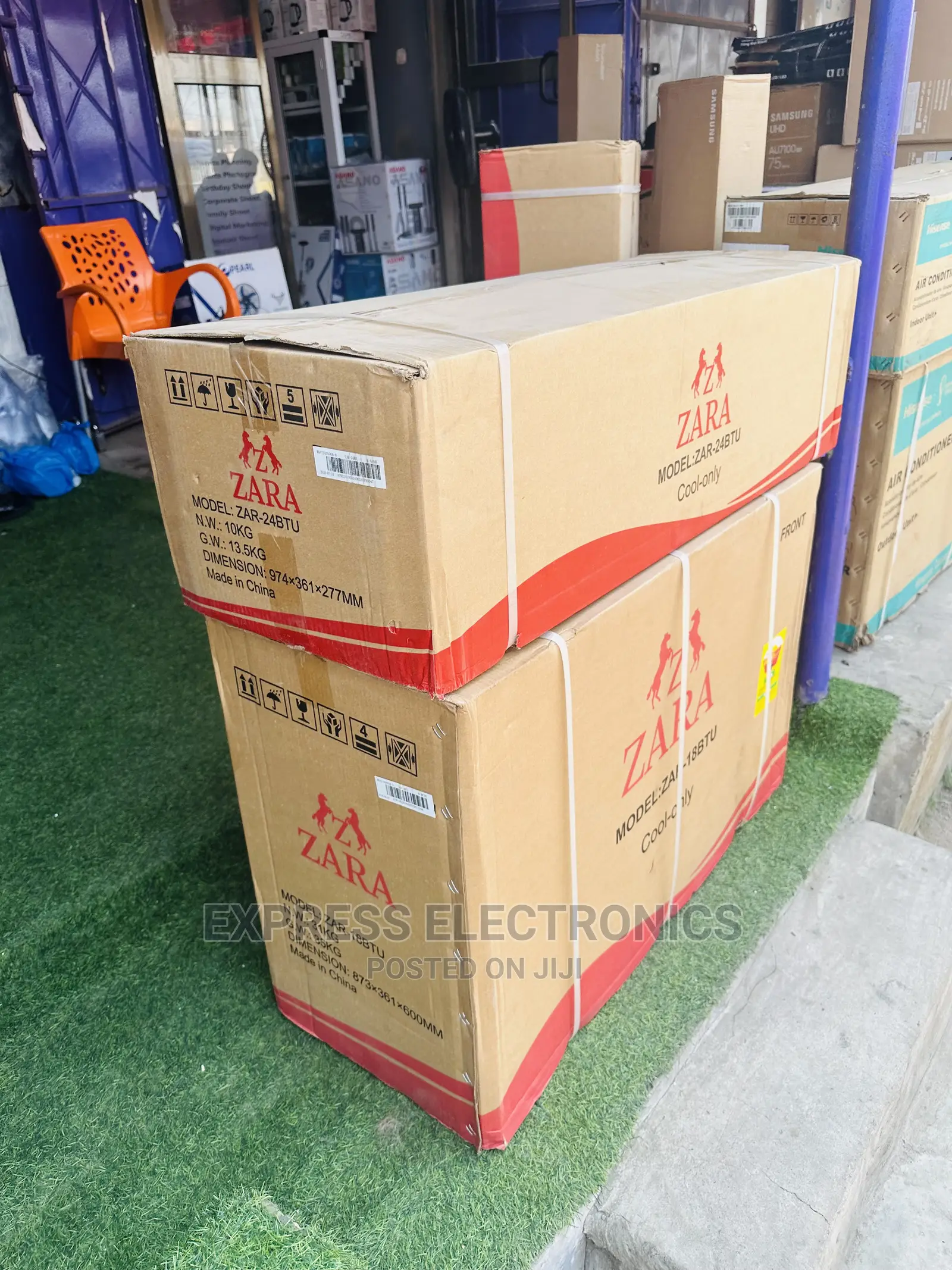 Zara 2.5hp Easy to Maintain Split R410 Gas AC