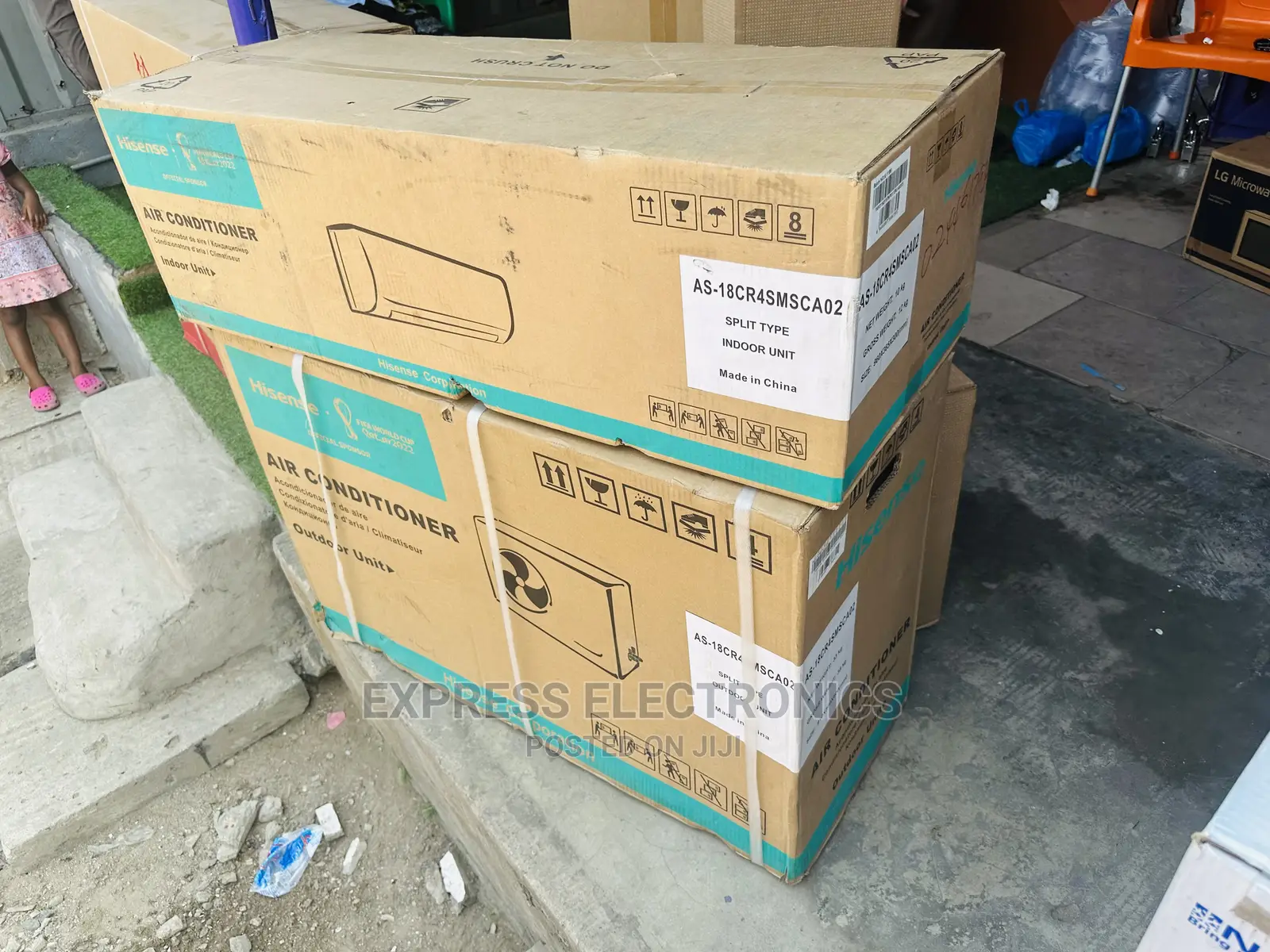 Range of Air Quality Exchange 2.0hp Split R410 Hisense AC